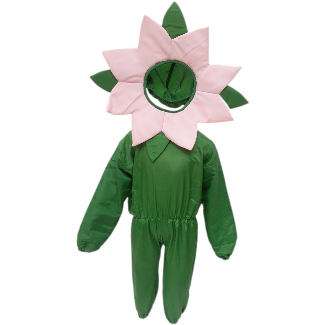 KFD Pink flower fancy dress for kids,Nature Costume for Annual function/Theme Party/Stage Shows/Competition/Birthday Party Dress