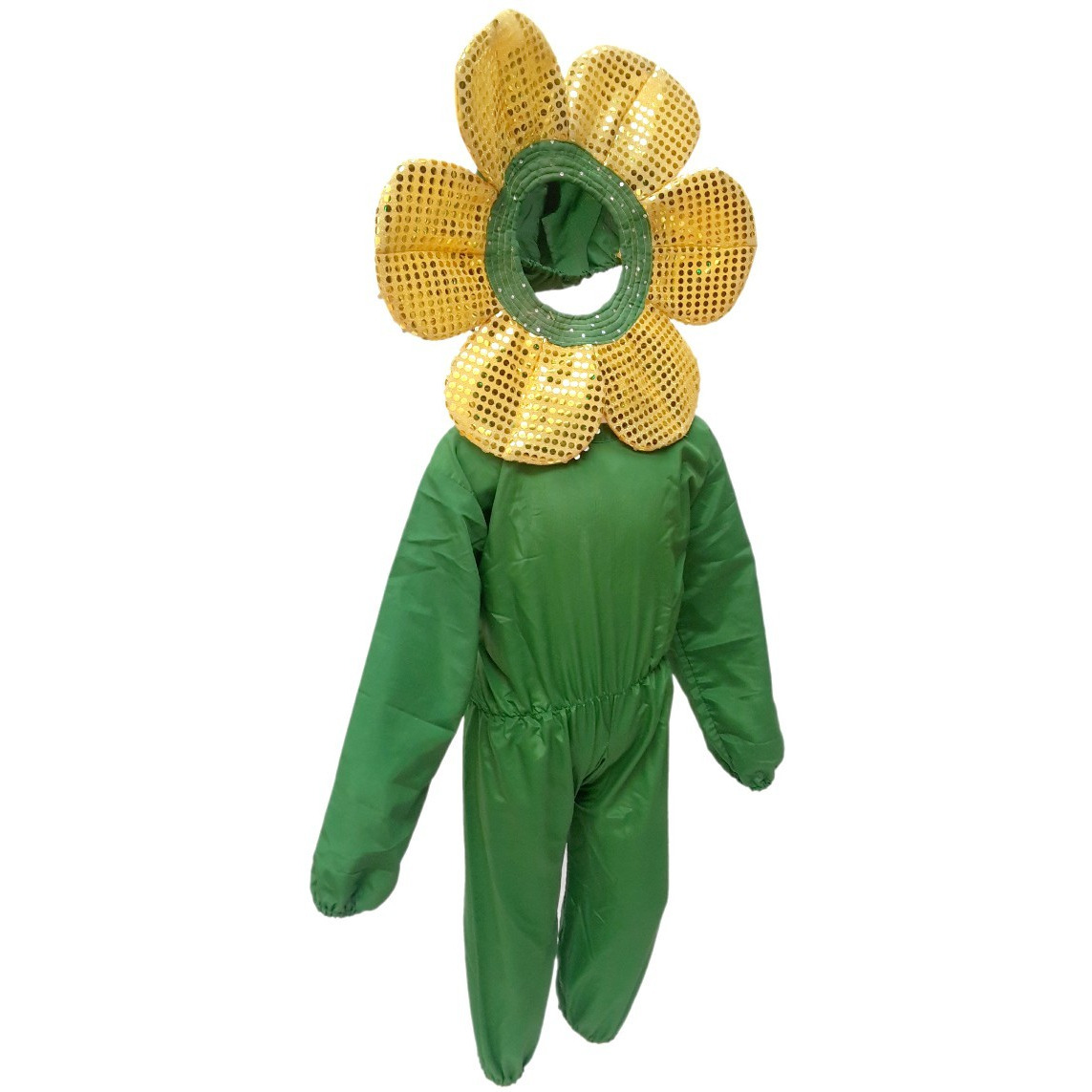 KFD Yellow flower fancy dress for kids,Nature Costume for Annual function/Theme Party/Stage Shows/Competition/Birthday Party Dress