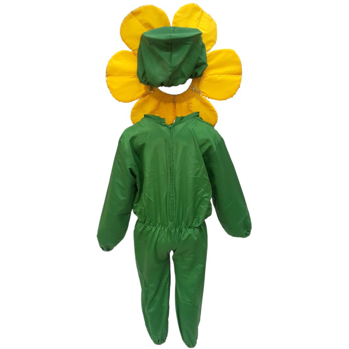 KFD Yellow flower fancy dress for kids,Nature Costume for Annual function/Theme Party/Stage Shows/Competition/Birthday Party Dress