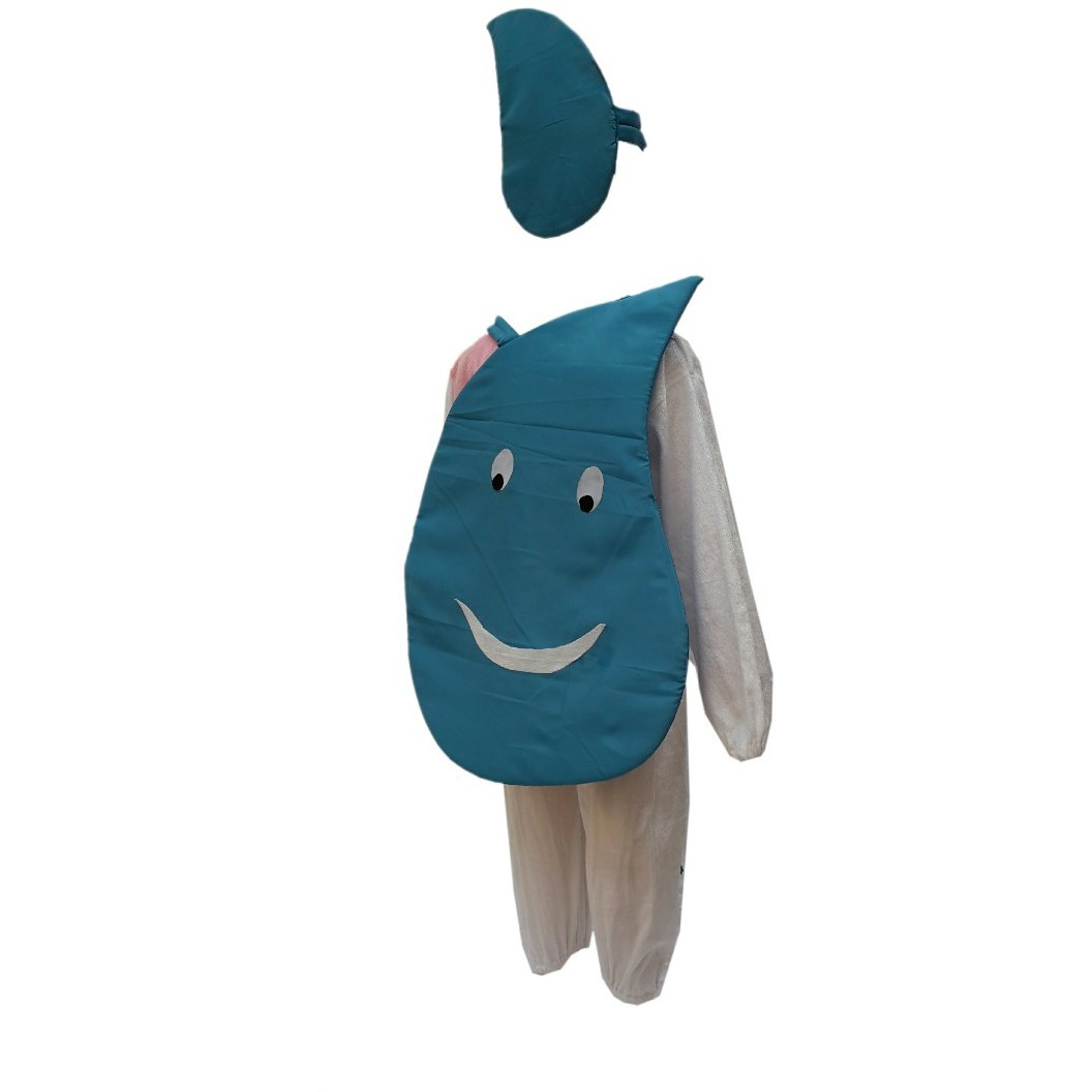 KFD Water Drop fancy dress for kids,Nature Costume for Annual function/Theme Party/Competition/Stage Shows Dress