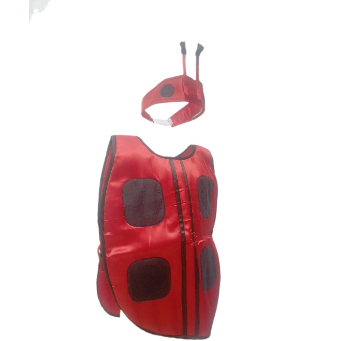 KFD Lady Bird fancy dress for kids,Insect costume for School Annual Function/Theme Party/Competition/Stage Shows Dress