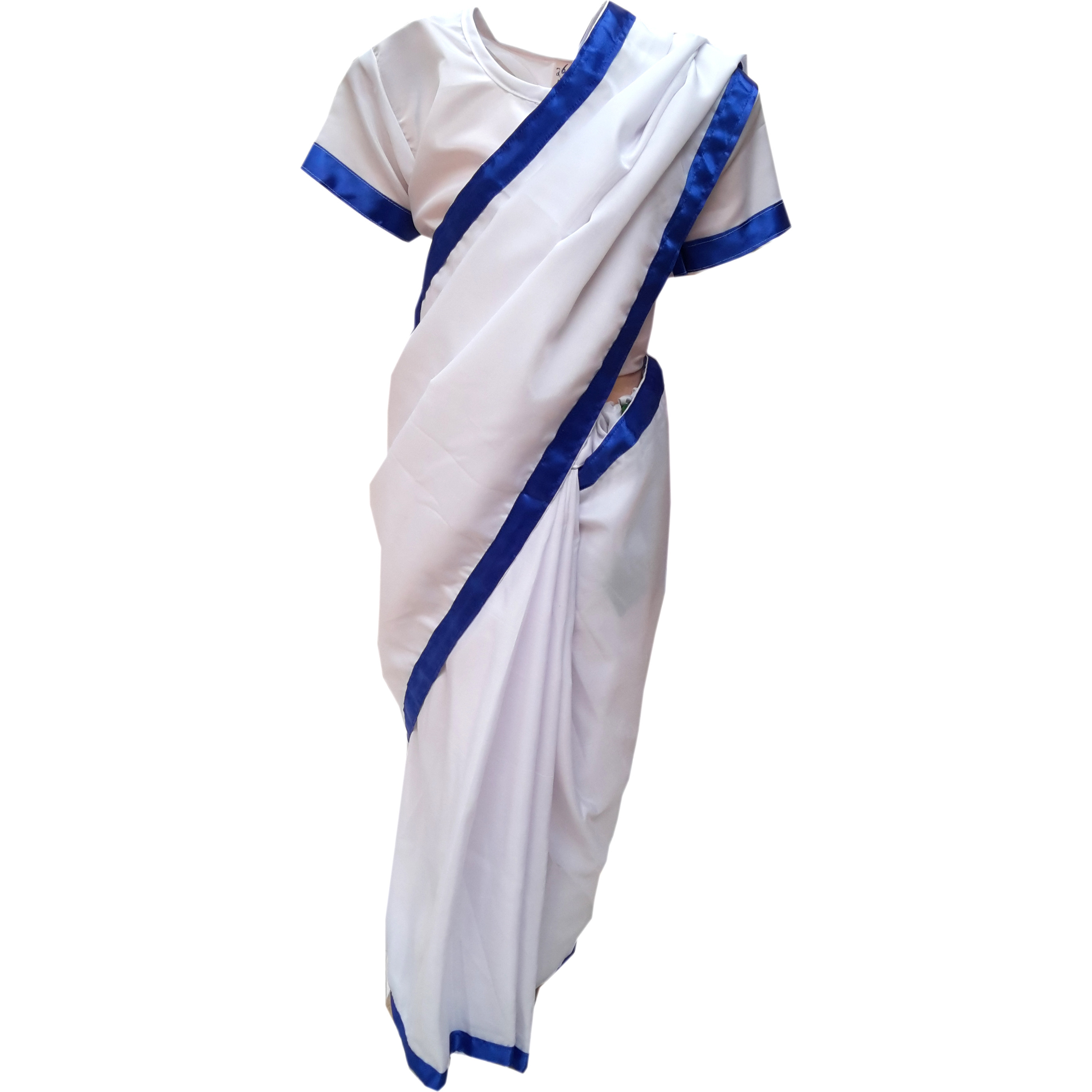 KFD Mother Teresa fancy dress for kids,National Hero Costume for School Annual function/Theme Party/Competition/Stage Shows Dress