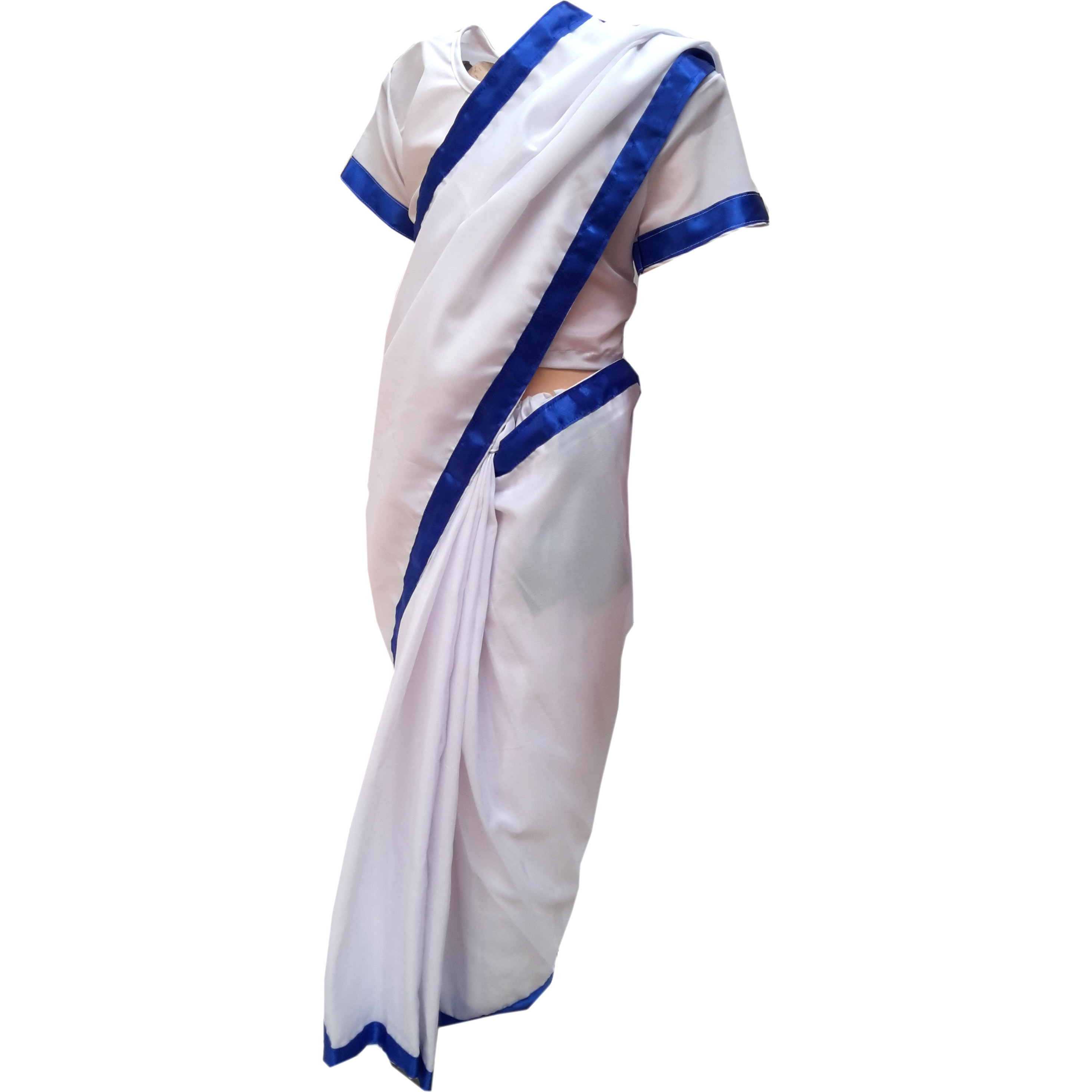 KFD Mother Teresa fancy dress for kids,National Hero Costume for School Annual function/Theme Party/Competition/Stage Shows Dress