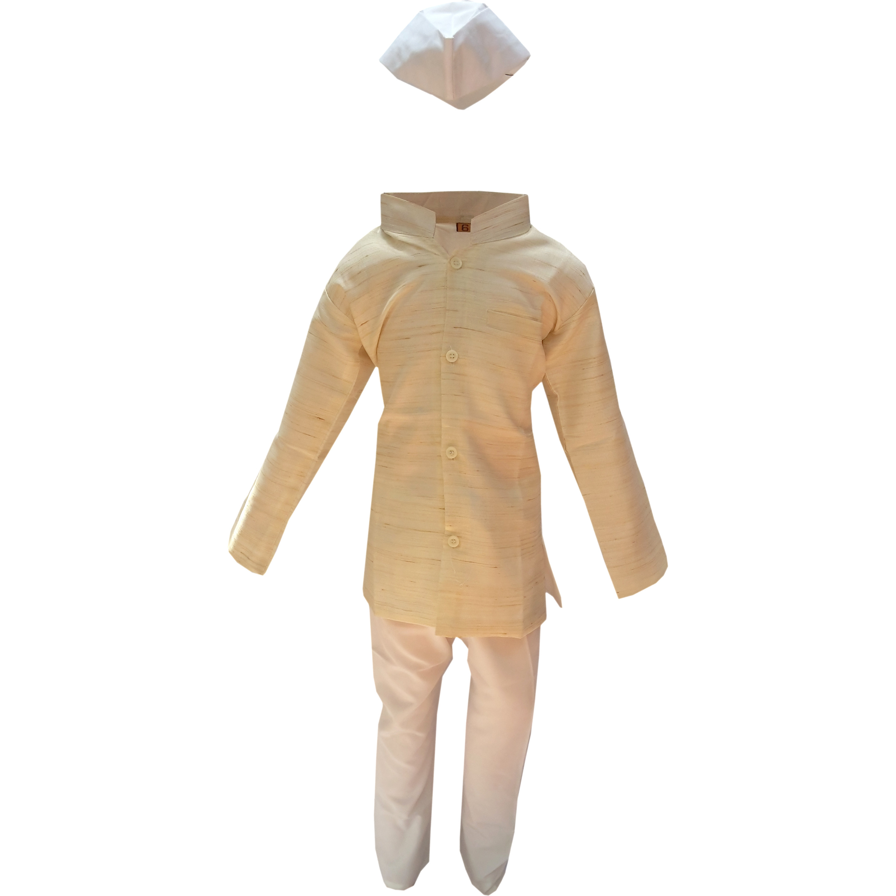 KFD Nehru ji fancy dress for kids,National Hero/freedom figter Costume for Independence Day/Republic Day/Annual function/Theme Party/Competition/Stage Shows Dress