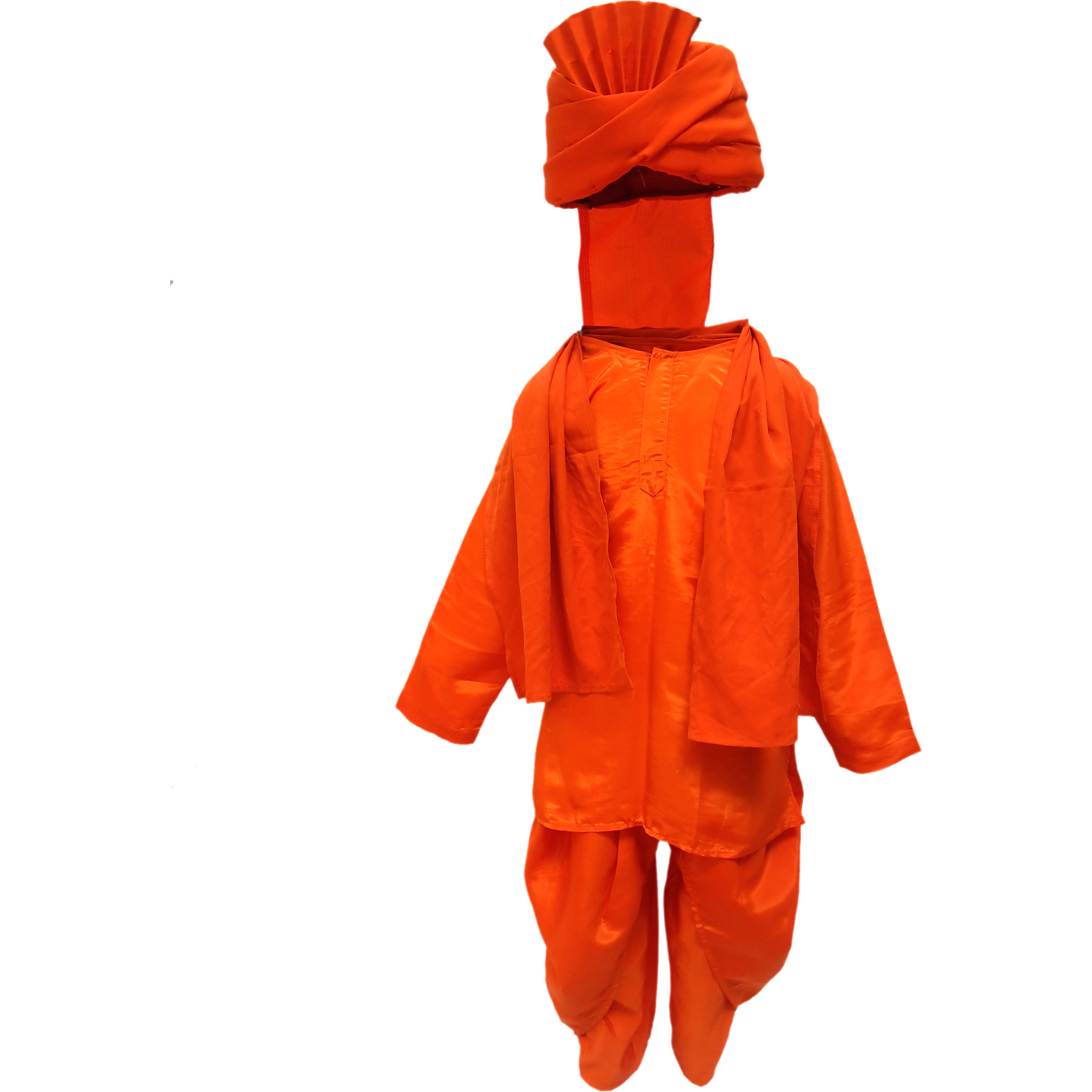 KFD Swami Vivekanand fancy dress for kids,National Hero/Freedom figter Costume for Independence Day/Republic Day/Annual function/Theme Party/Competition/Stage Shows Dress