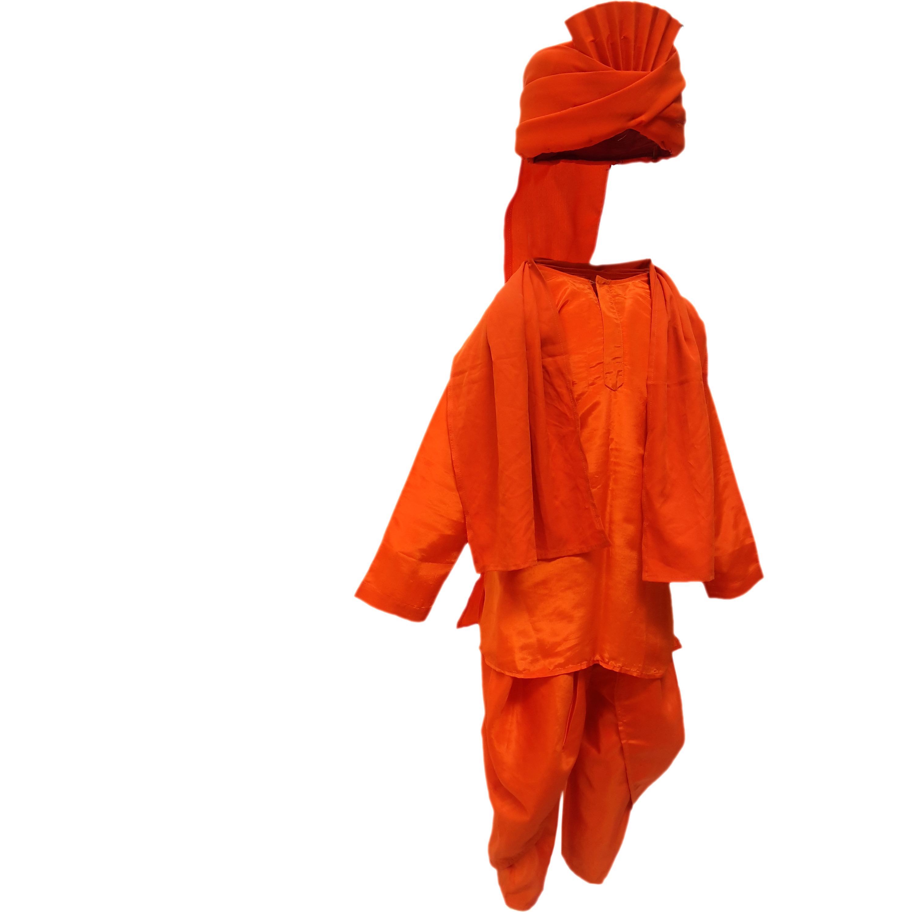 KFD Swami Vivekanand fancy dress for kids,National Hero/Freedom figter Costume for Independence Day/Republic Day/Annual function/Theme Party/Competition/Stage Shows Dress