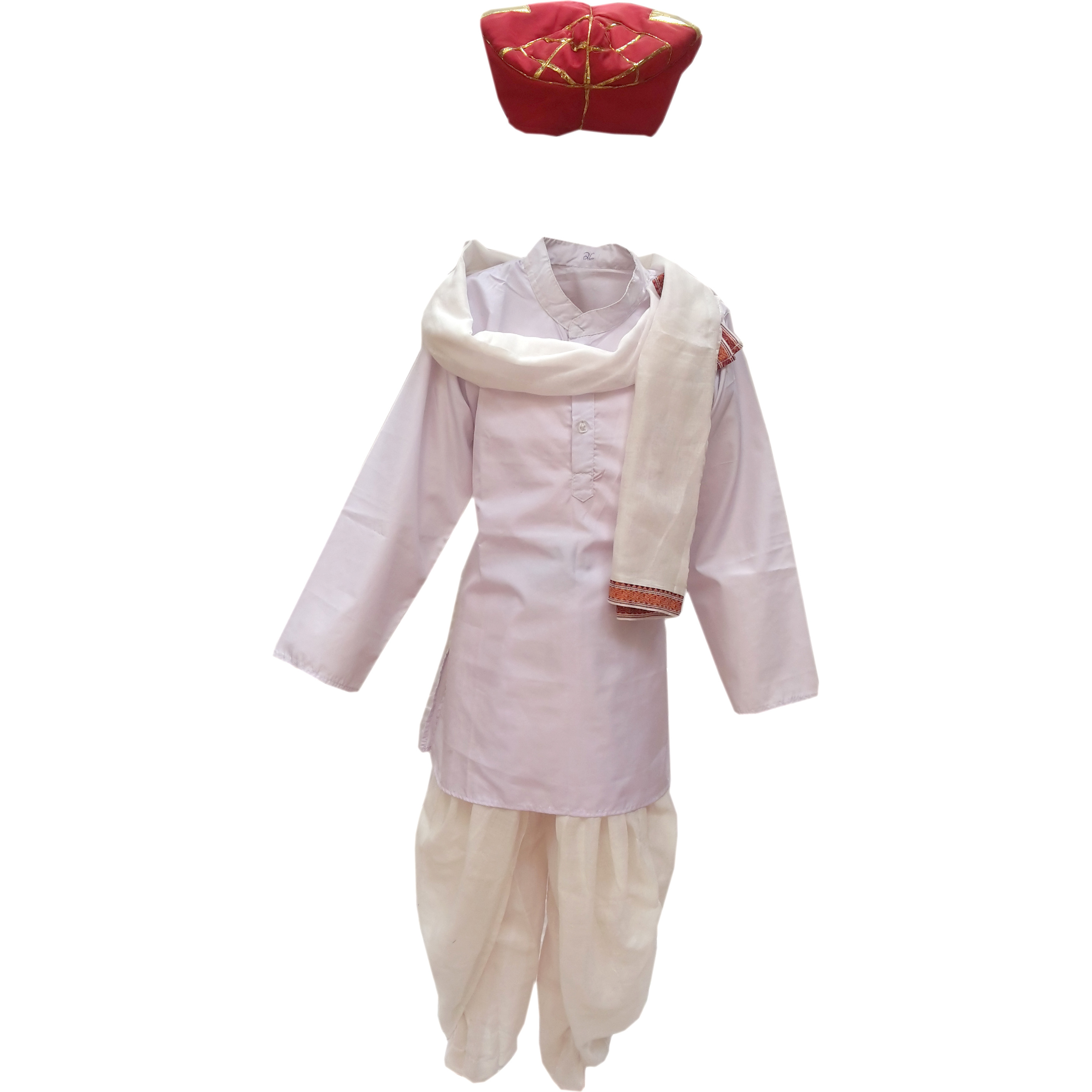 KFD Bal Gangadhar Tilak fancy dress for kids,National Hero/freedom figter Costume for Independence Day/Republic Day/Annual function/Theme Party/Competition/Stage Shows Dress