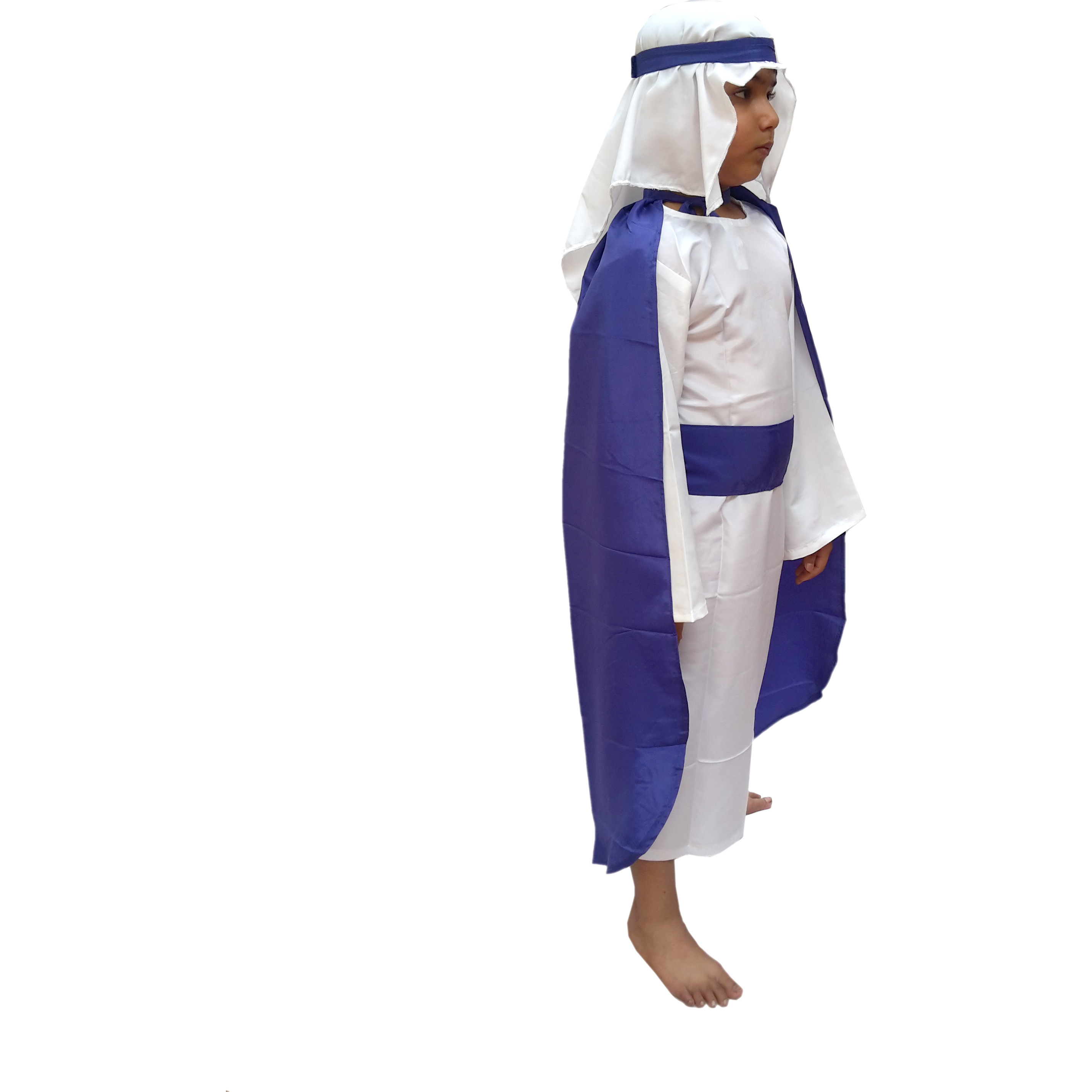 KFD Mother Marry fancy dress for kids,Christmas day Costume for Annual function/Theme Party/Competition/Stage Shows/Birthday Party Dress