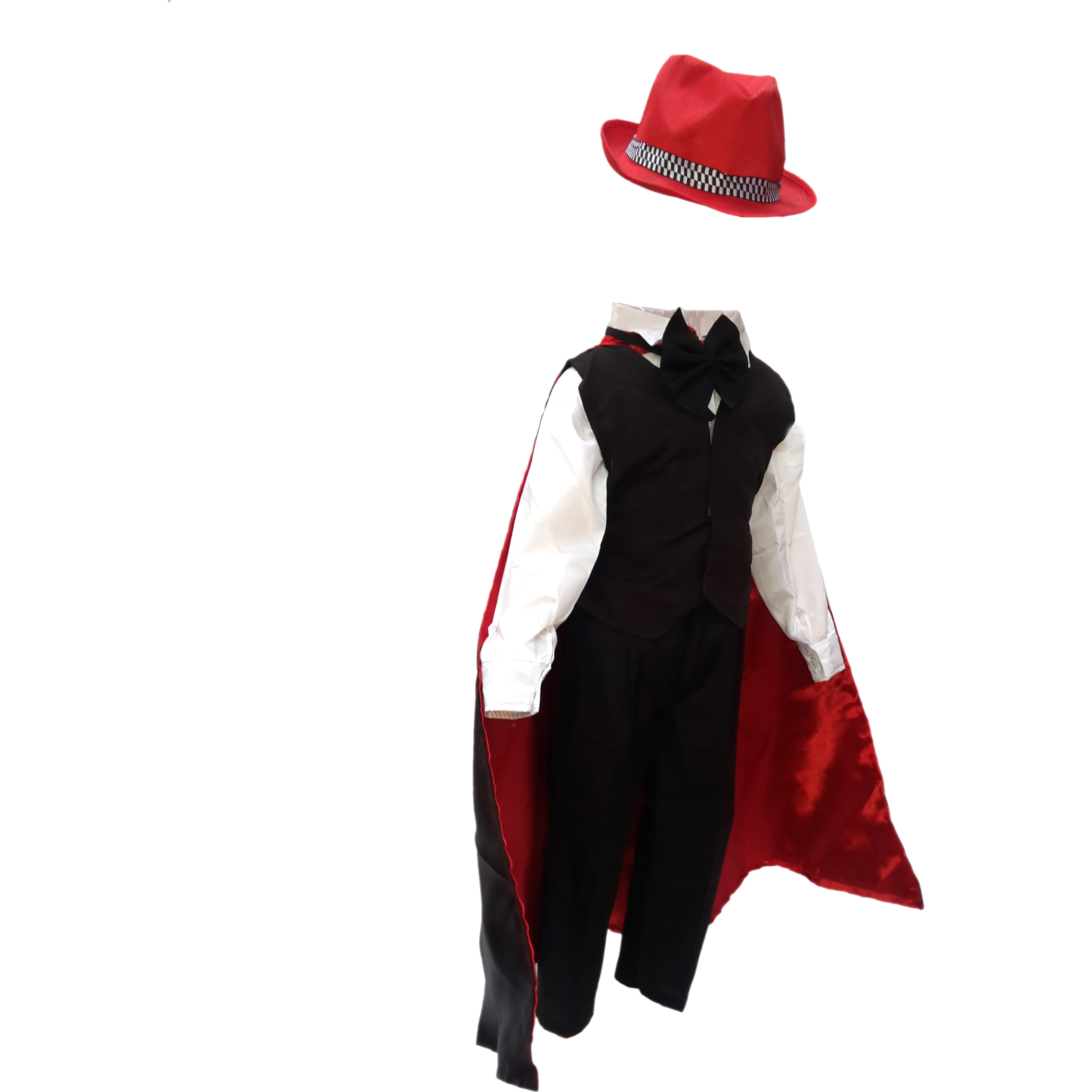 KFD Magician Fancy dress for kids,Performer/Entertainer/Magical Shows Costume for Annual function/Theme Party/Competition/Stage Shows/Birthday Party Dress