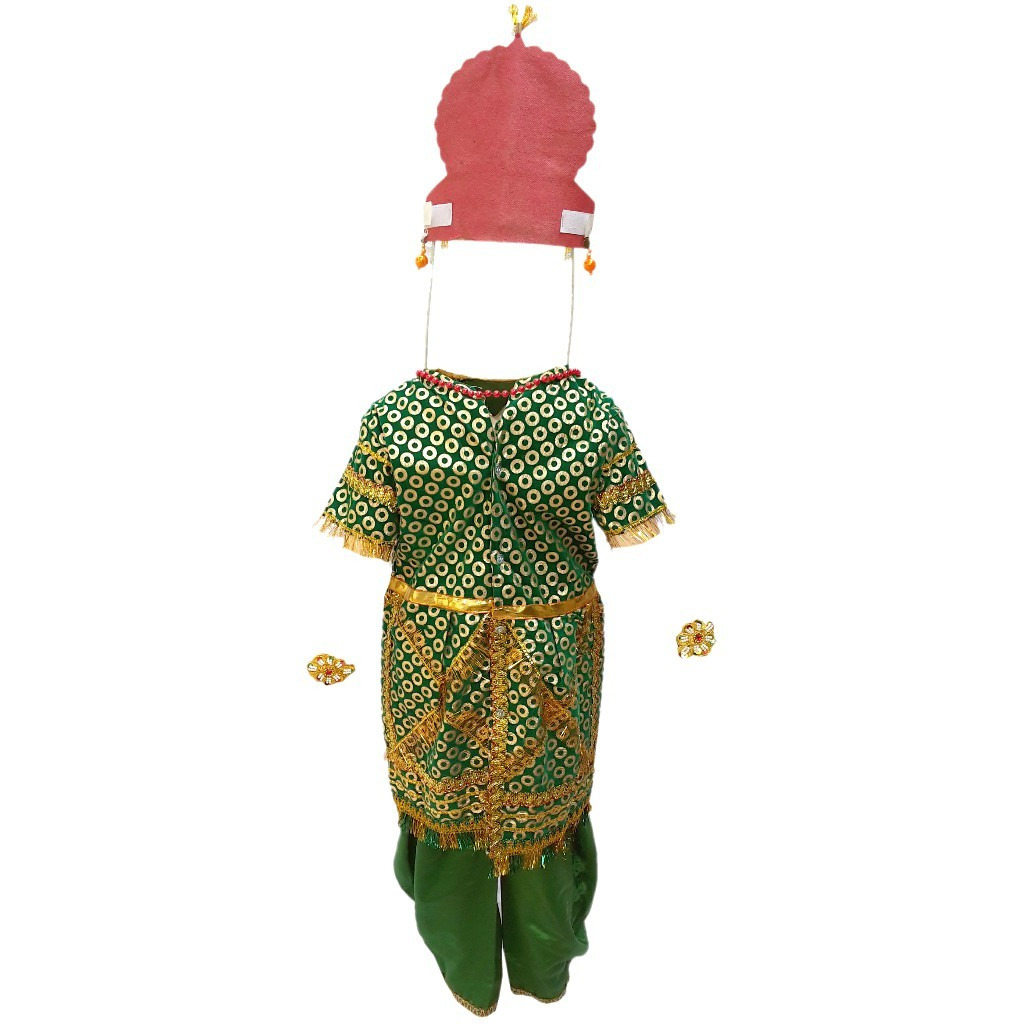 KFD Kumbhkaran fancy dress for kids,Ramleela/Dussehra/Mythological Character for Annual function/Theme Party/Competition/Stage Shows Dress