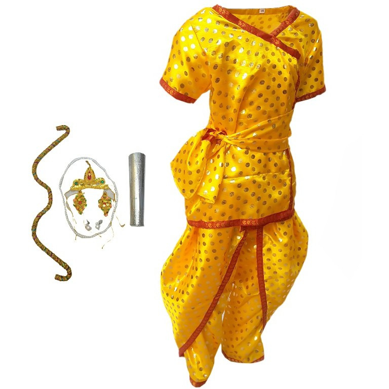 KFD Ram Ji fancy dress for kids,Ramleela/Dussehra/Mythological Character for Annual function/Theme Party/Competition/Stage Shows Dress