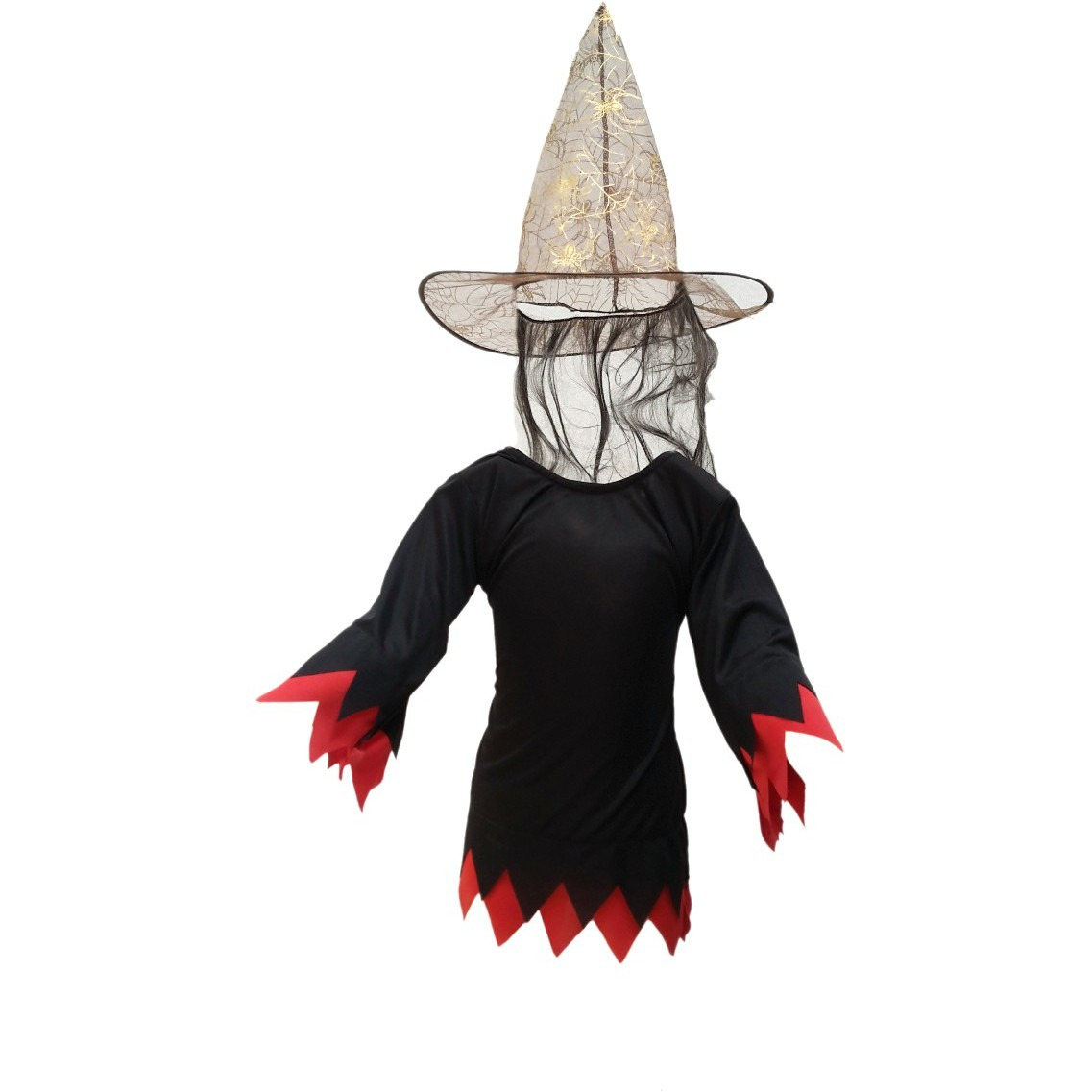KFD Witch fancy dress for kids,Halloween Costume for School Annual function/Theme Party/Competition/Stage Shows Dress