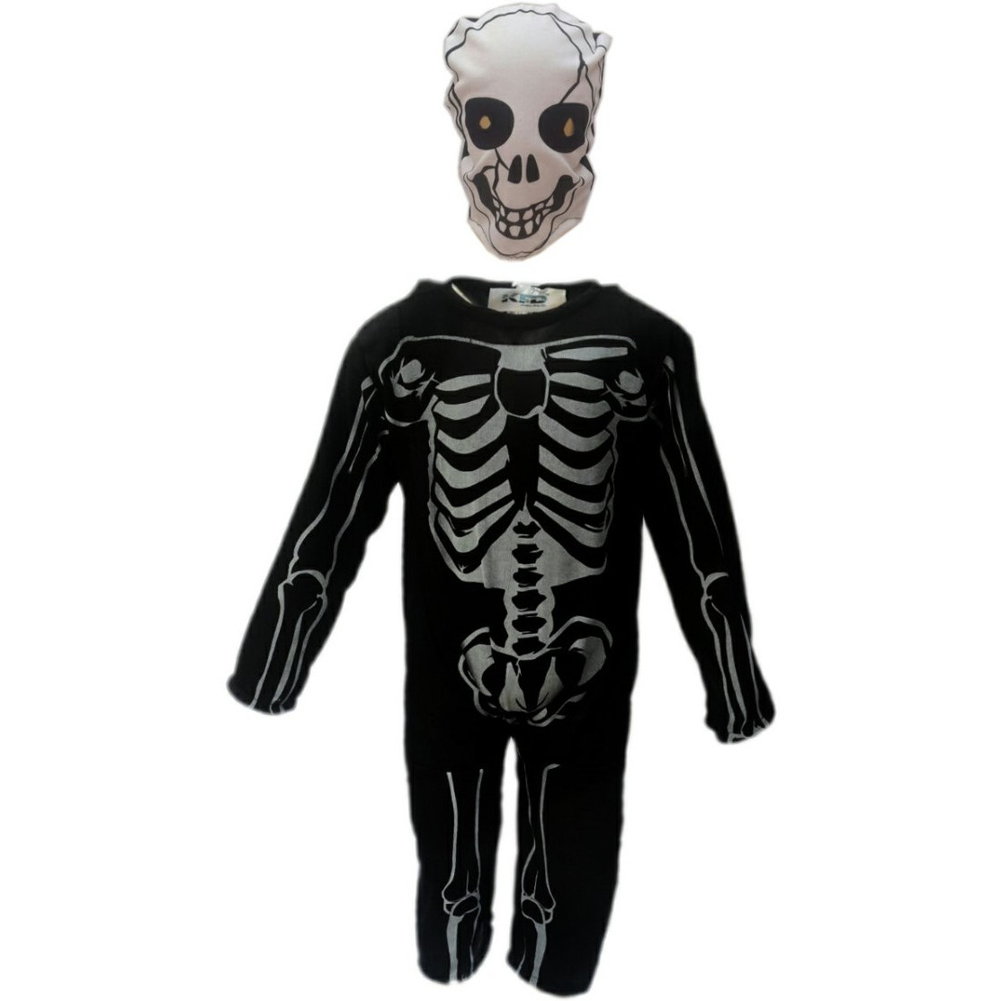 KFD Skeleton fancy dress for kids,Halloween Costume for School Annual function/Theme Party/Competition/Stage Shows Dress