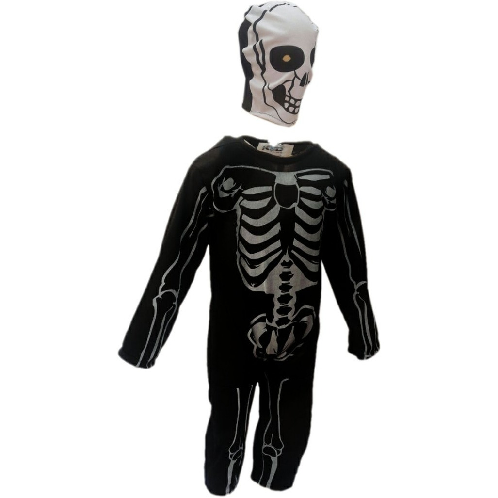 KFD Skeleton fancy dress for kids,Halloween Costume for School Annual function/Theme Party/Competition/Stage Shows Dress