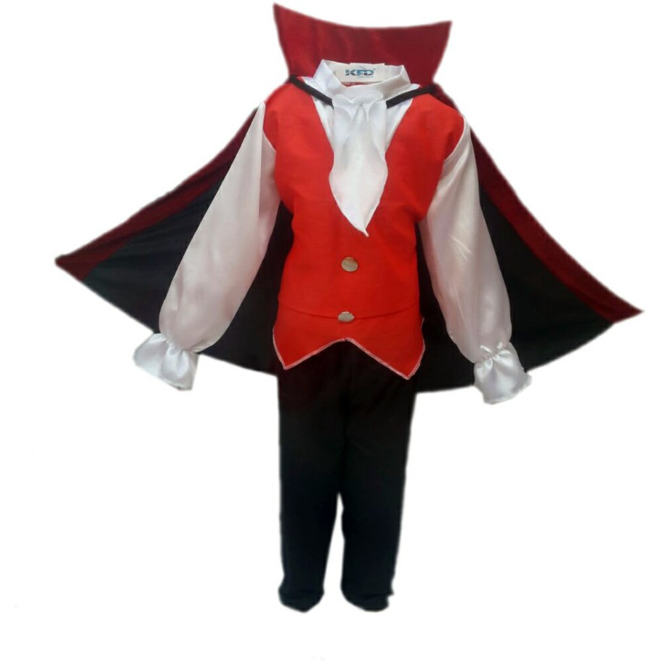 KFD Vampire Dracula fancy dress for kids,Halloween Costume for Annual function/Theme Party/Competition/Stage Shows Dress