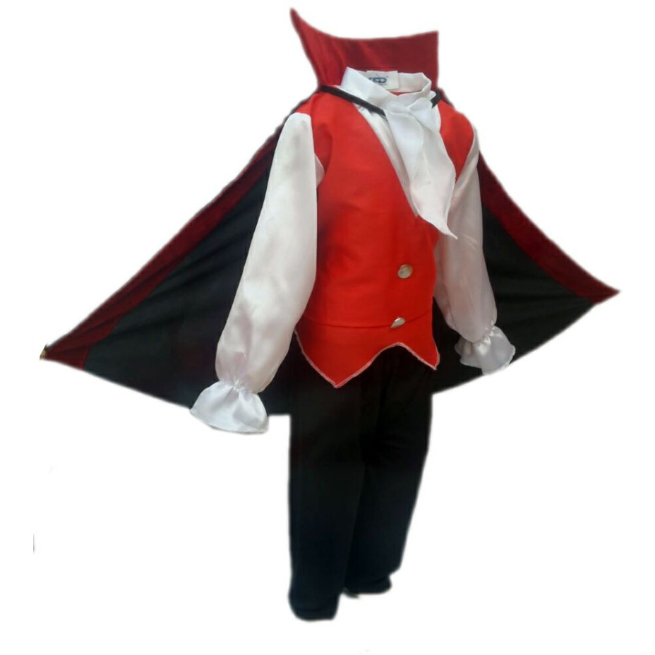 KFD Vampire Dracula fancy dress for kids,Halloween Costume for Annual function/Theme Party/Competition/Stage Shows Dress