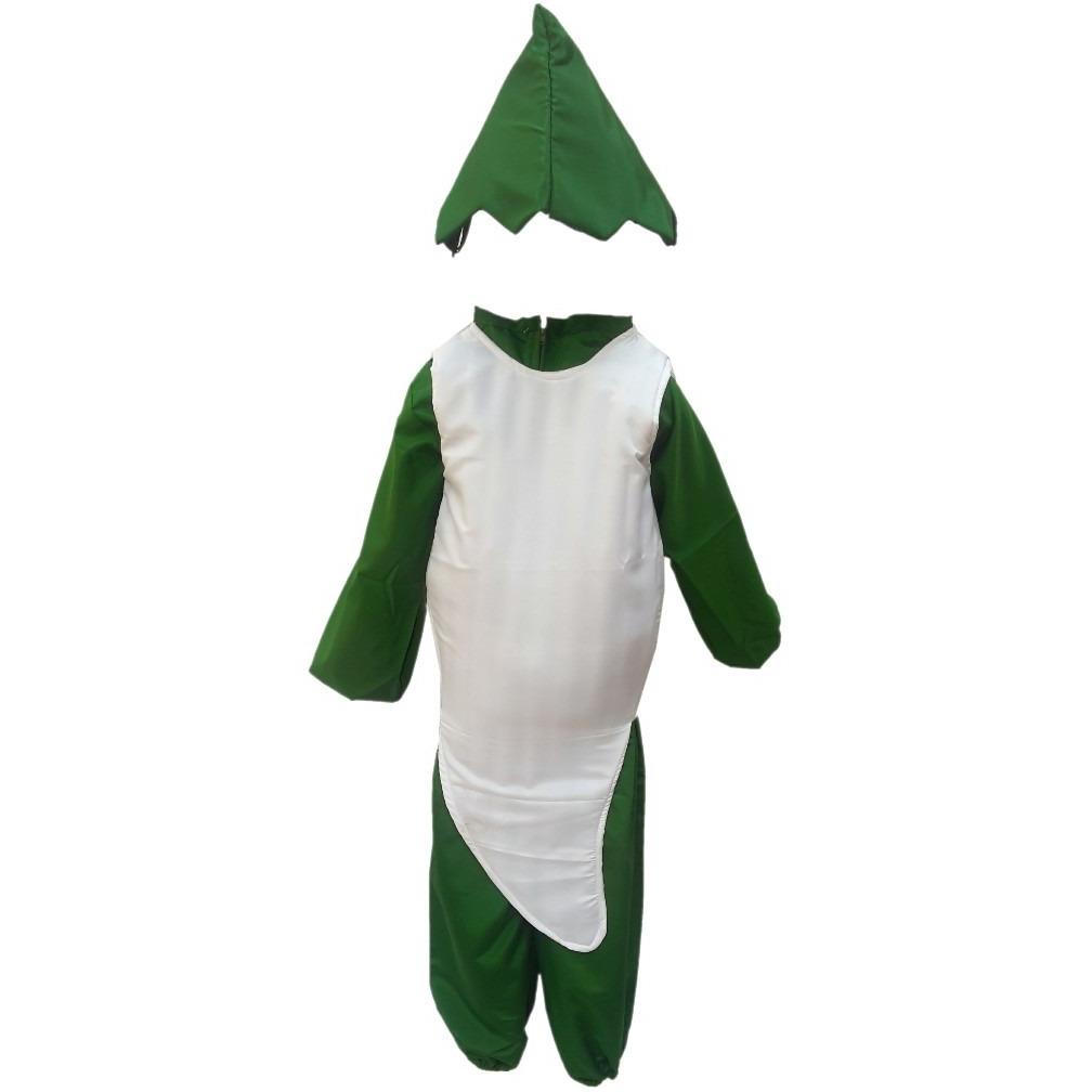KFD Radish fancy dress for kids,Vegetables Costume for School Annual function/Theme Party/Competition/Stage Shows Dress