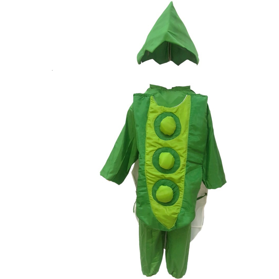 KFD Peas fancy dress for kids,Vegetables Costume for School Annual function/Theme Party/Competition/Stage Shows Dress