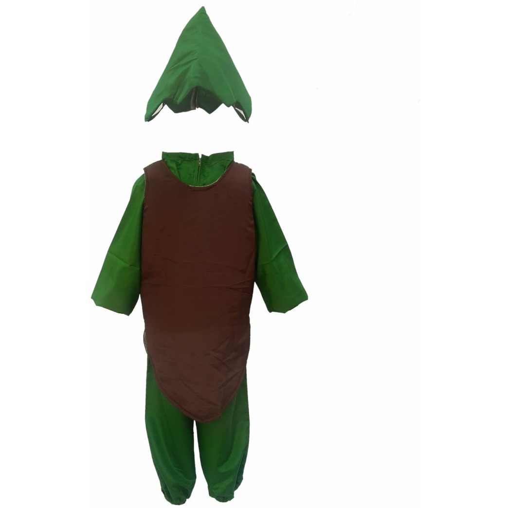 KFD Kiwi fancy dress for kids,Fruits Costume for School Annual function/Theme Party/Competition/Stage Shows Dress