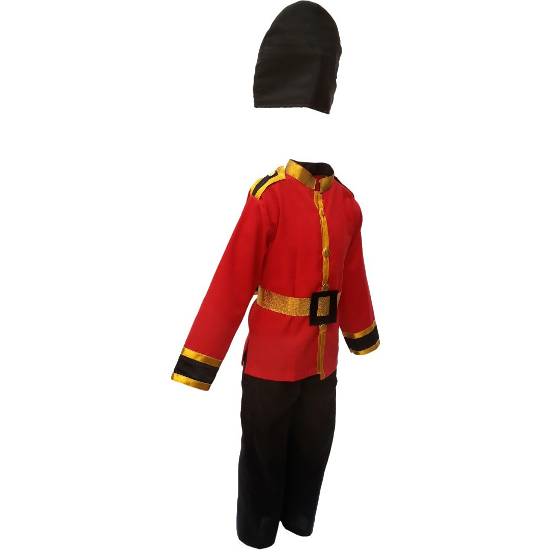 KFD British Guard fancy dress for kids,Costume for Annual function/Theme Party/Competition/Stage Shows Dress