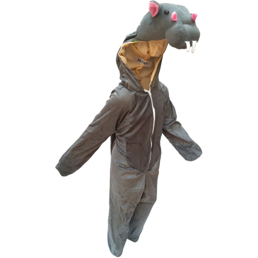 KFD Hippo fancy dress for kids,Water Animal Costume for School Annual function/Theme Party/Competition/Stage Shows Dress