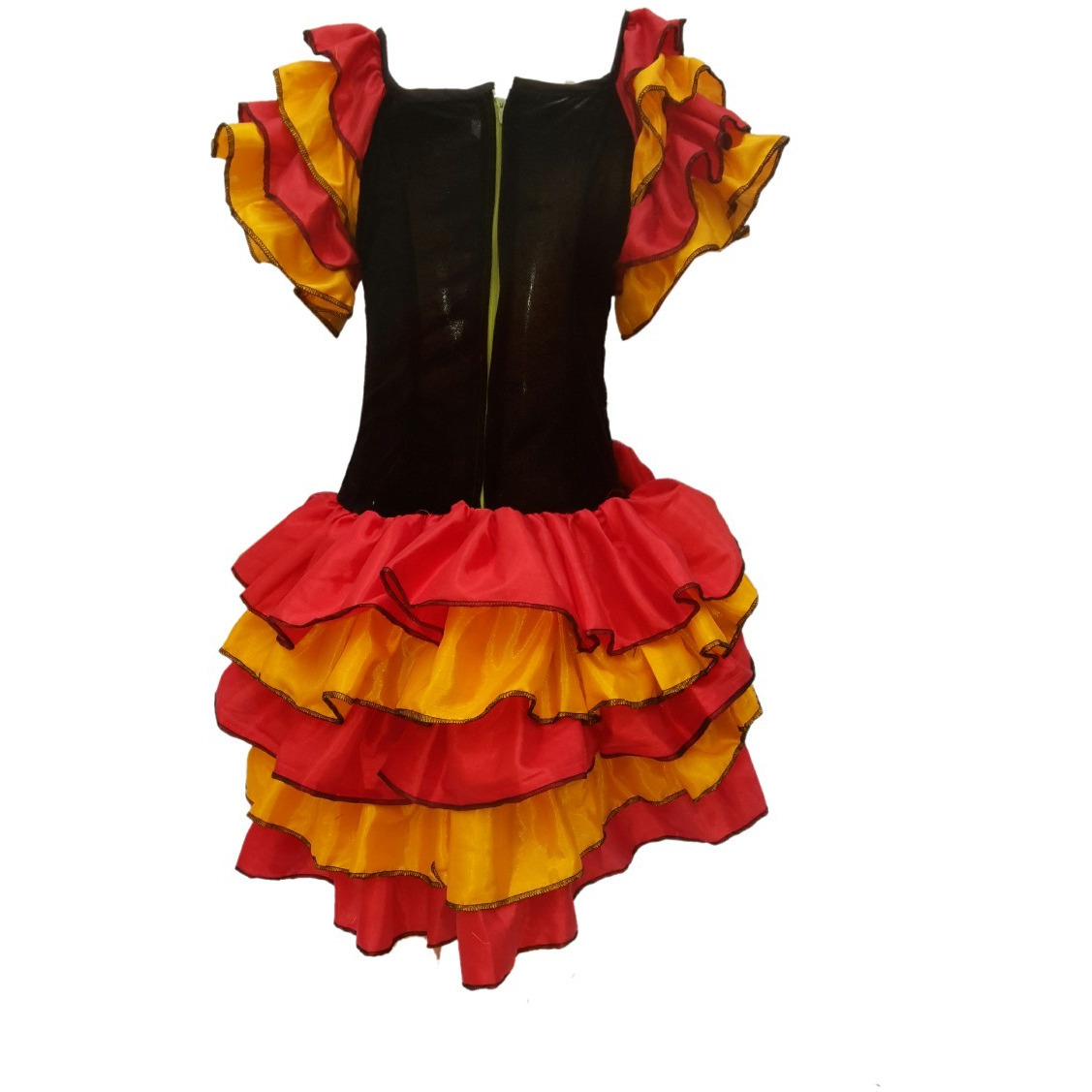 KFD Flamingo Girl fancy dress for kids,Western Costume for Annual function/Theme Party/Competition/Stage Shows/Birthday Party Dress