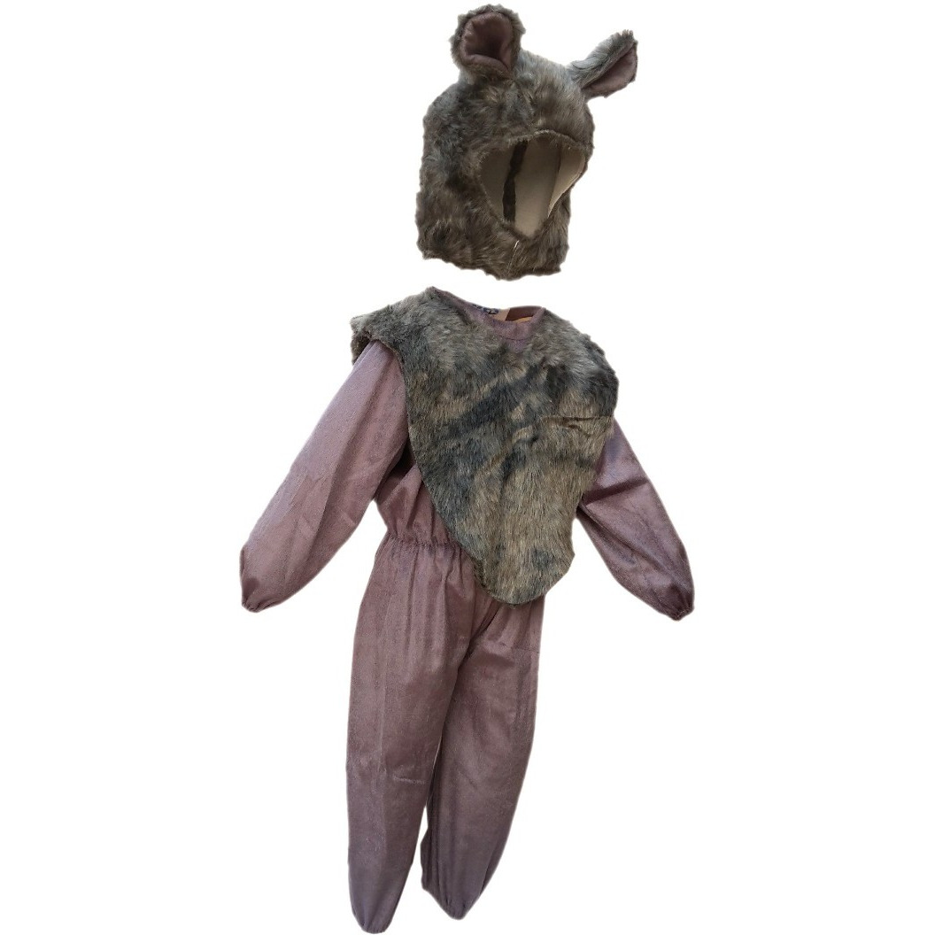 KFD Wolf fancy dress for kids,Wild Animal Costume for Annual function/Theme Party/Competition/Stage Shows Dress