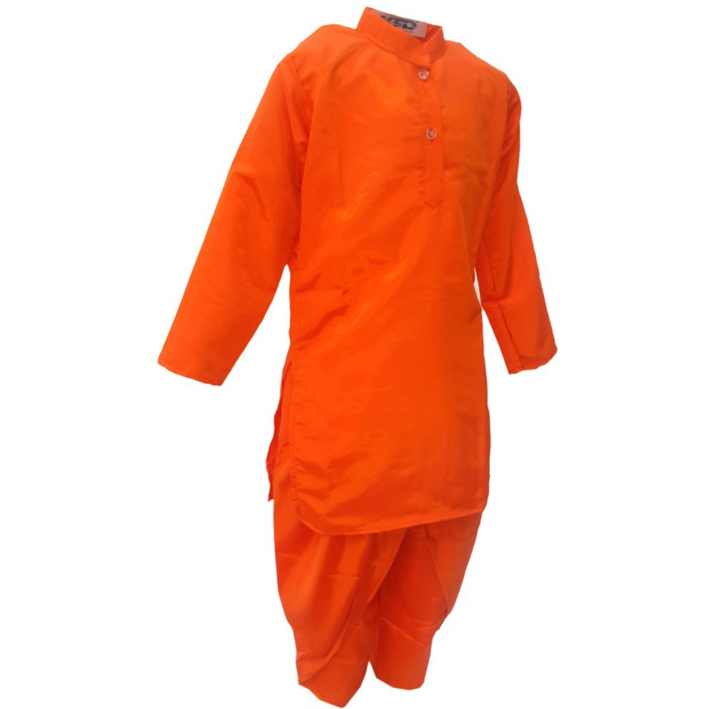 KFD Dhoti Kurta fancy dress for kids,Indian state Traditional Wear for Annual Function/Theme Party/Competition/Stage Shows/Birthday Party Dress
