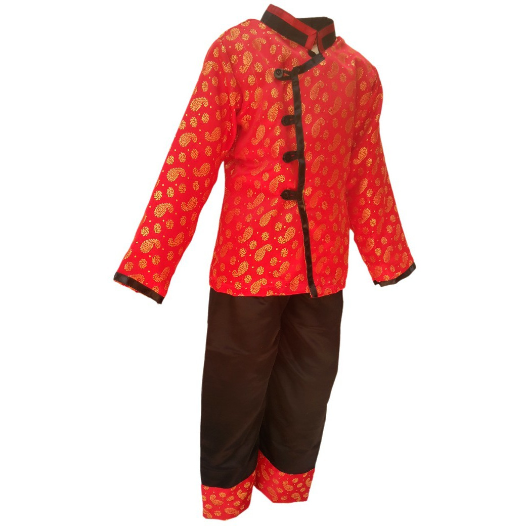 KFD Chinese Boy Traditional Wear fancy dress for kids,Global Costume for Annual function/Theme Party/Competition/Stage Shows Dress