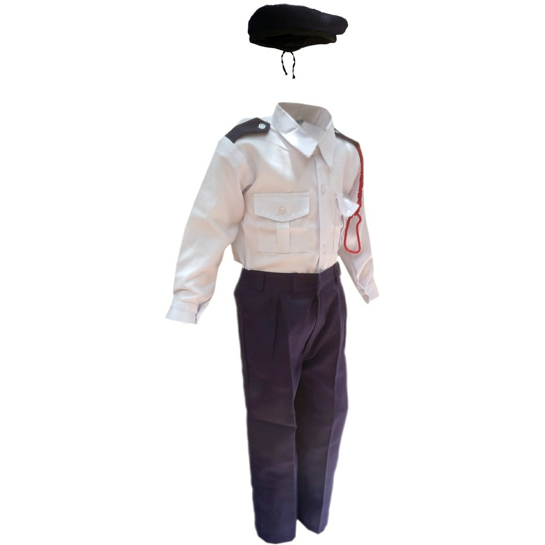 KFD Trafic Police Fancy Dress For Kids,Our Helper Costume For Annual Function/Theme Party/Competition/Stage Shows Dress