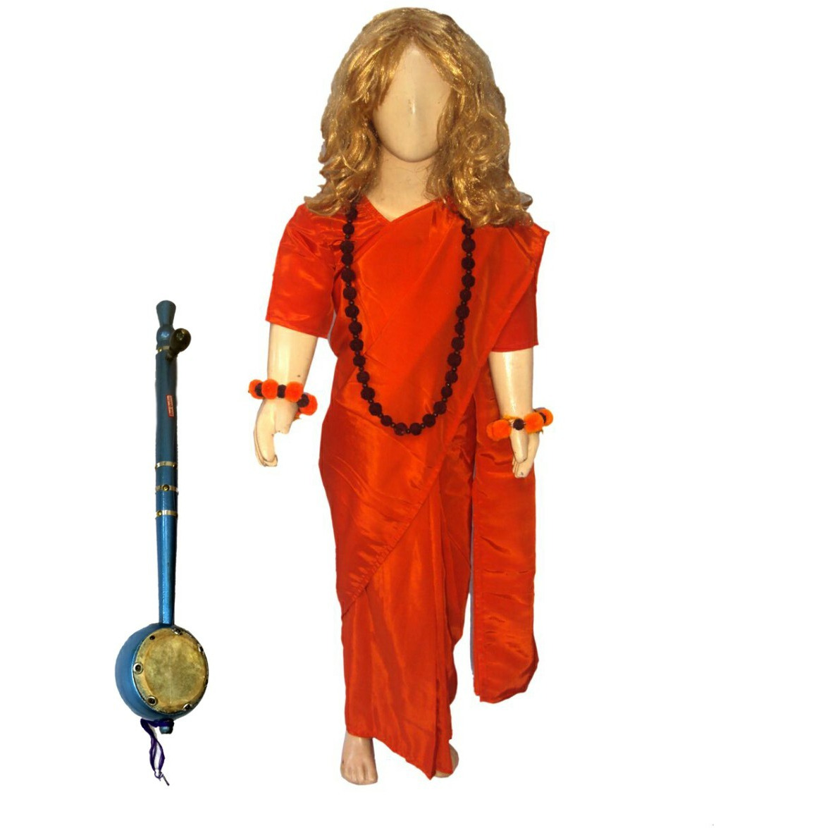 KFD Meerabai fancy dress for kids,Mythological Character for Annual function/Theme Party/Competition/Stage Shows Dress
