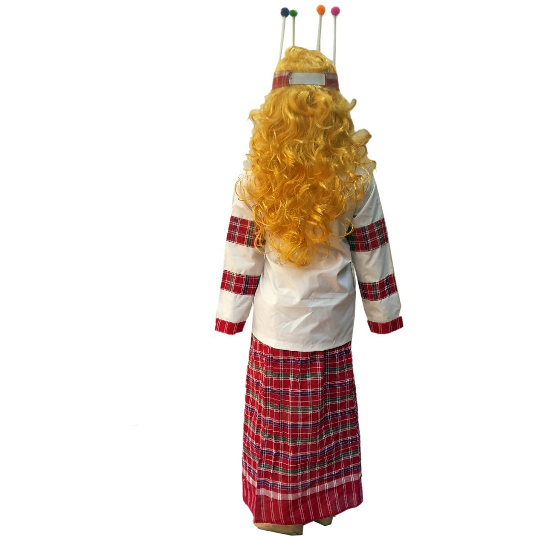 KFD Mizoram Girl fancy dress for kids,Indian State Traditional Wear for Annual function/Theme Party/Competition/Stage Shows/Birthday Party Dress