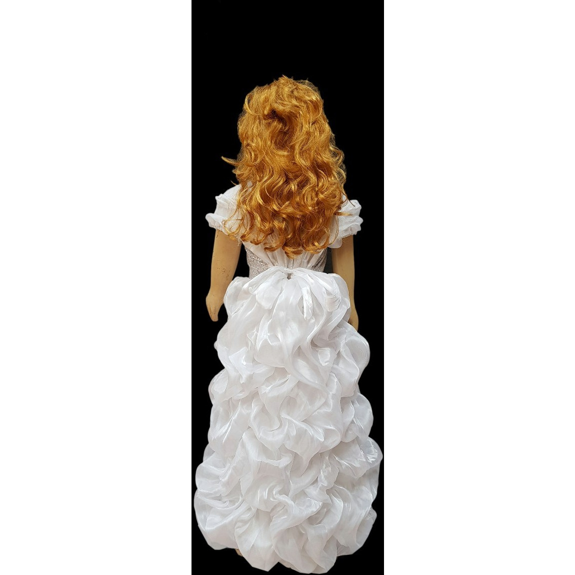 KFD white long gown LCD for fairy and angel