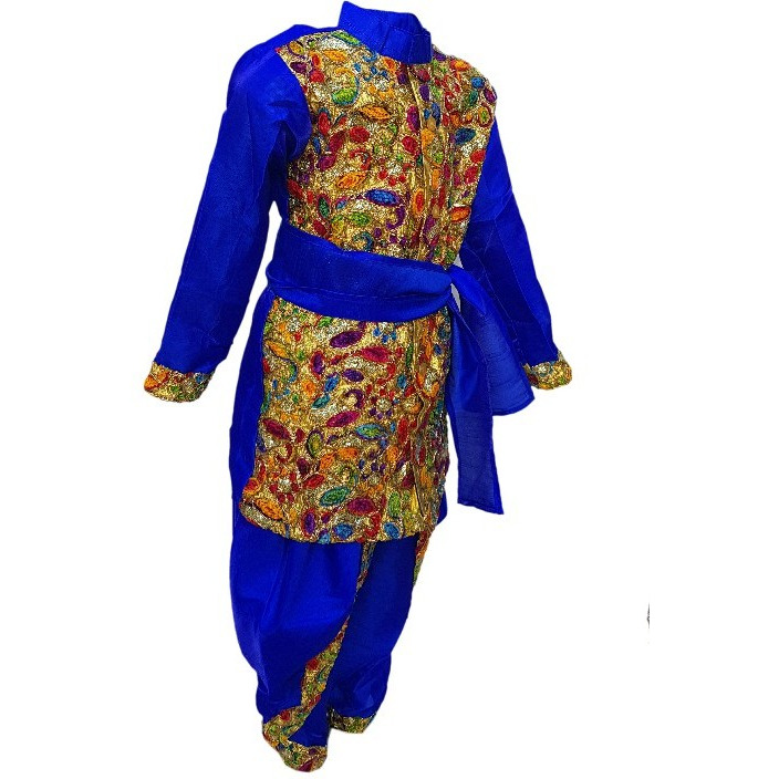 Kaku Fancy Dresses Anarkali Indian State/Dance Costume For Kids