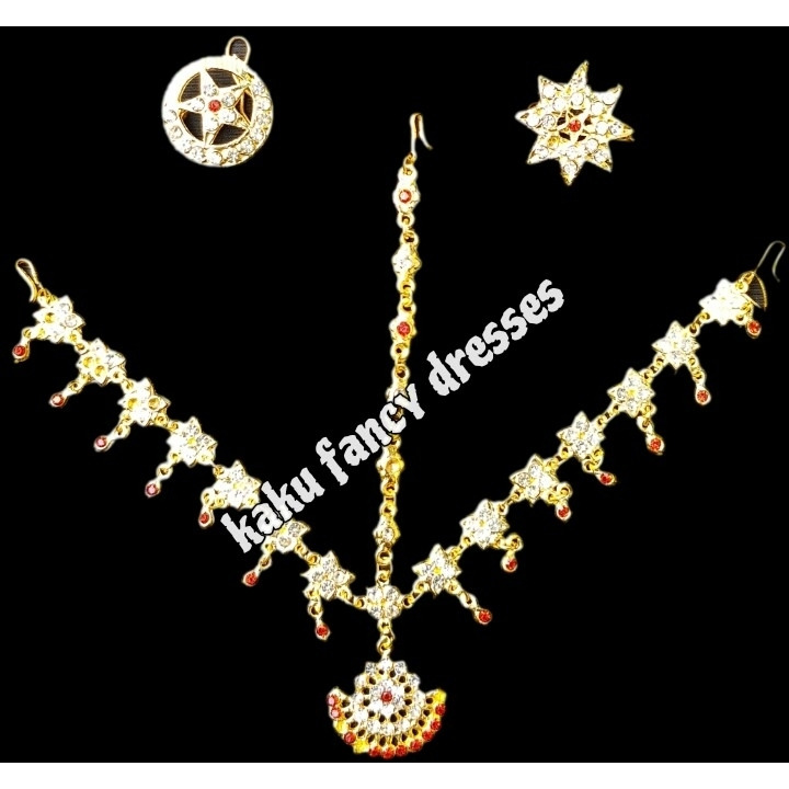 Golden Matha Patti with Chand Suraj