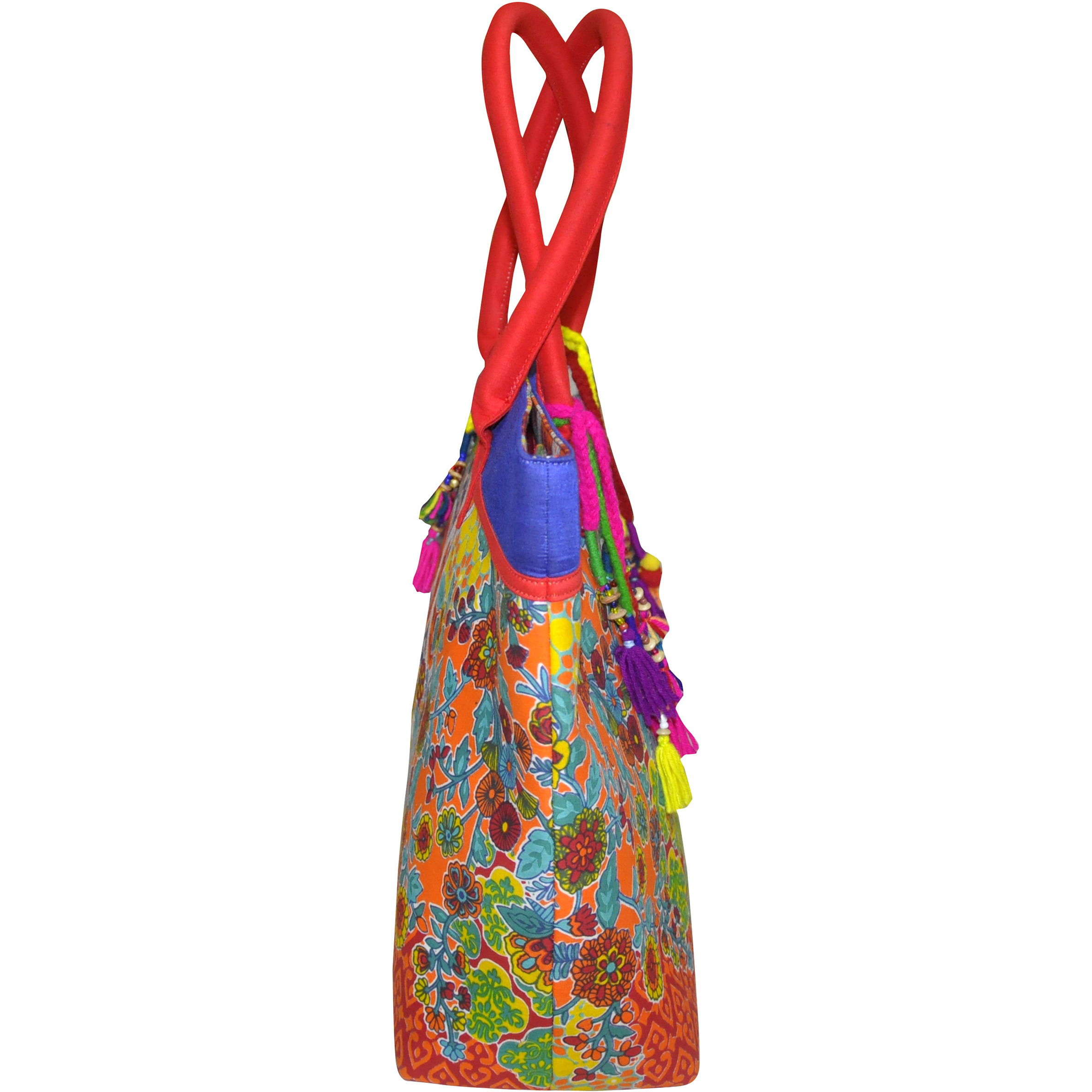 Indian Women's Tote Hand Bags Purses Block Printed Cotton Fabric Shopping Bag