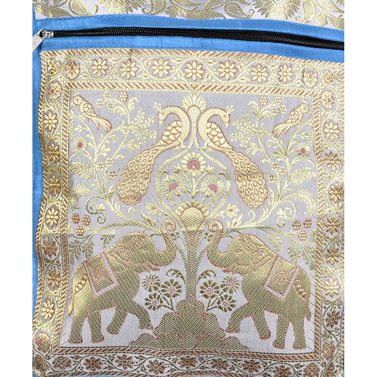 Silk Indian Shoulder Sling Bag Silk Brocade Animal Cross Body Bag Women's Gift