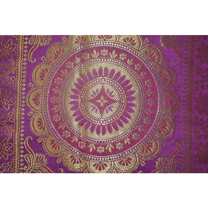 Indian Mandala Pillow Cases Pair Home Decor Sofa Brown Square Pillowcases 43 Cm