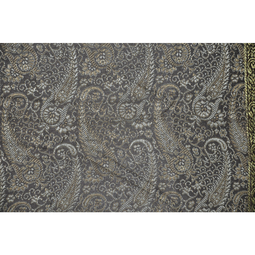 Vintage Designer Jacquard Silk Decorative Elephant Cushion Cover Pair 40 X 40 Cm