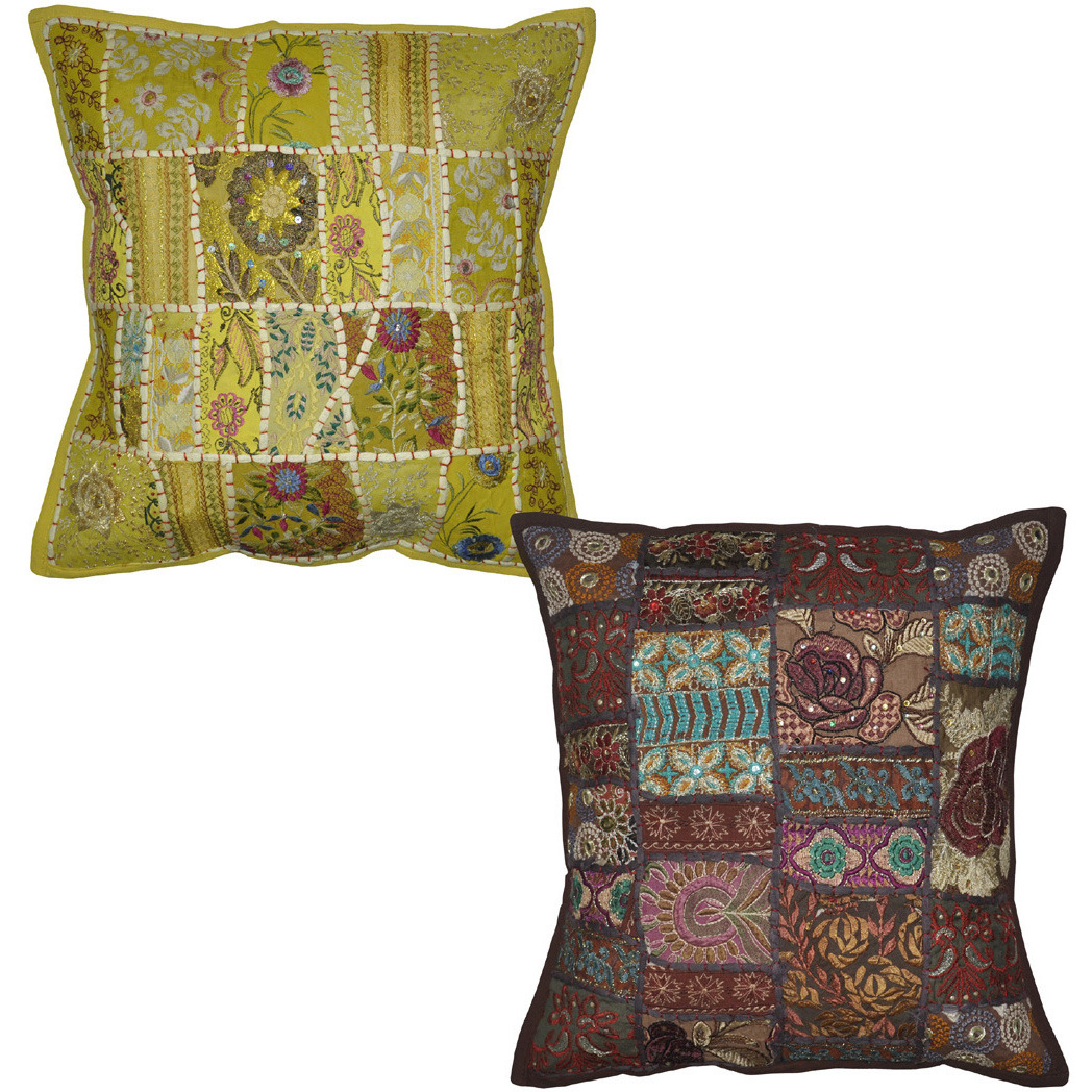 Retro Embroidered Fashion Cushion Cover For Couch