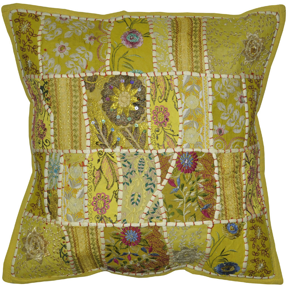 Retro Embroidered Fashion Cushion Cover For Couch