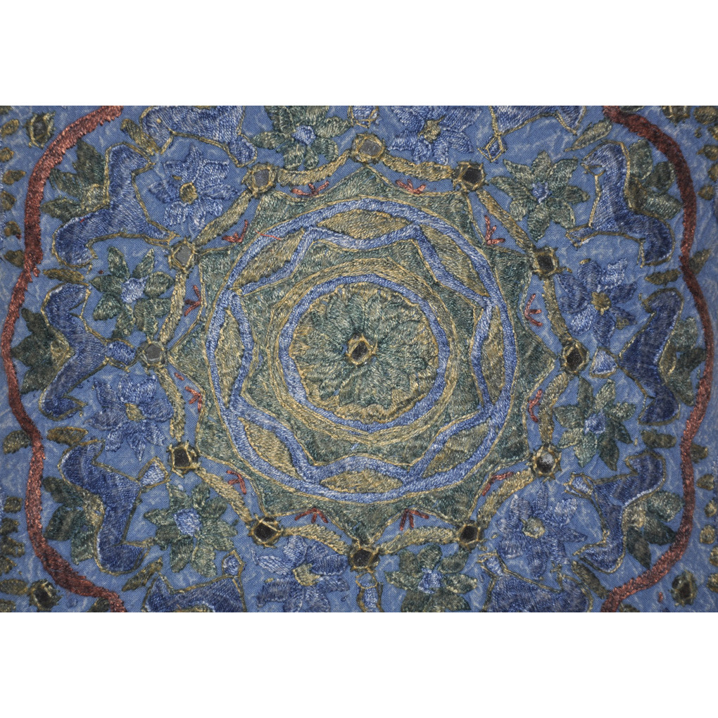 Rajasthani Hand Embroidery Work Design Cotton Cushion Cover 40X40 Cm Set Of 2