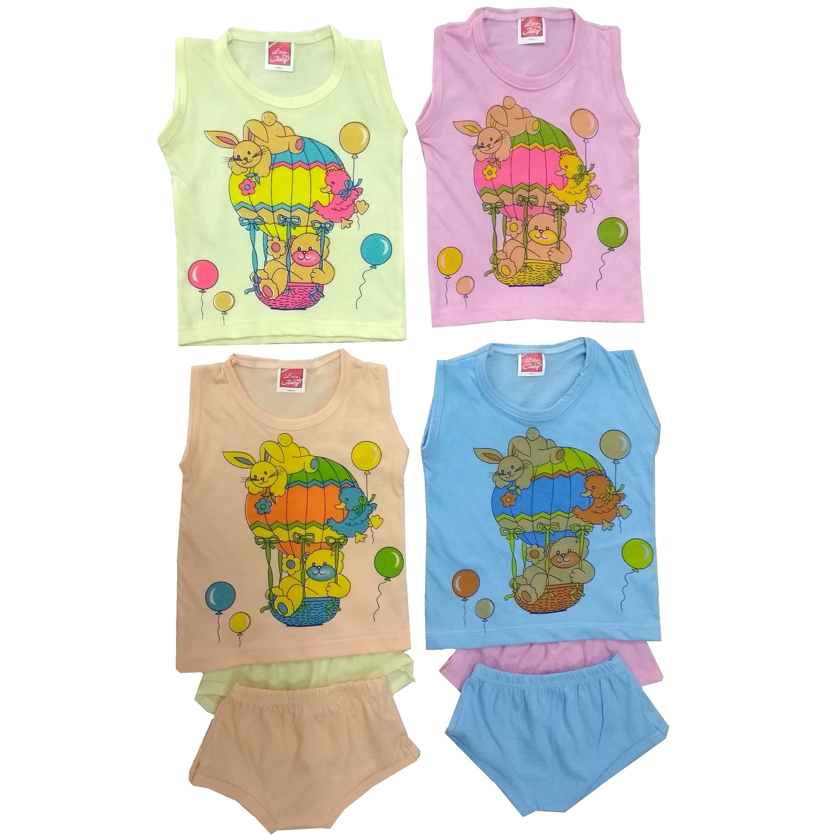 Love Baby Organic Clothing Ink Combo Set - BC14