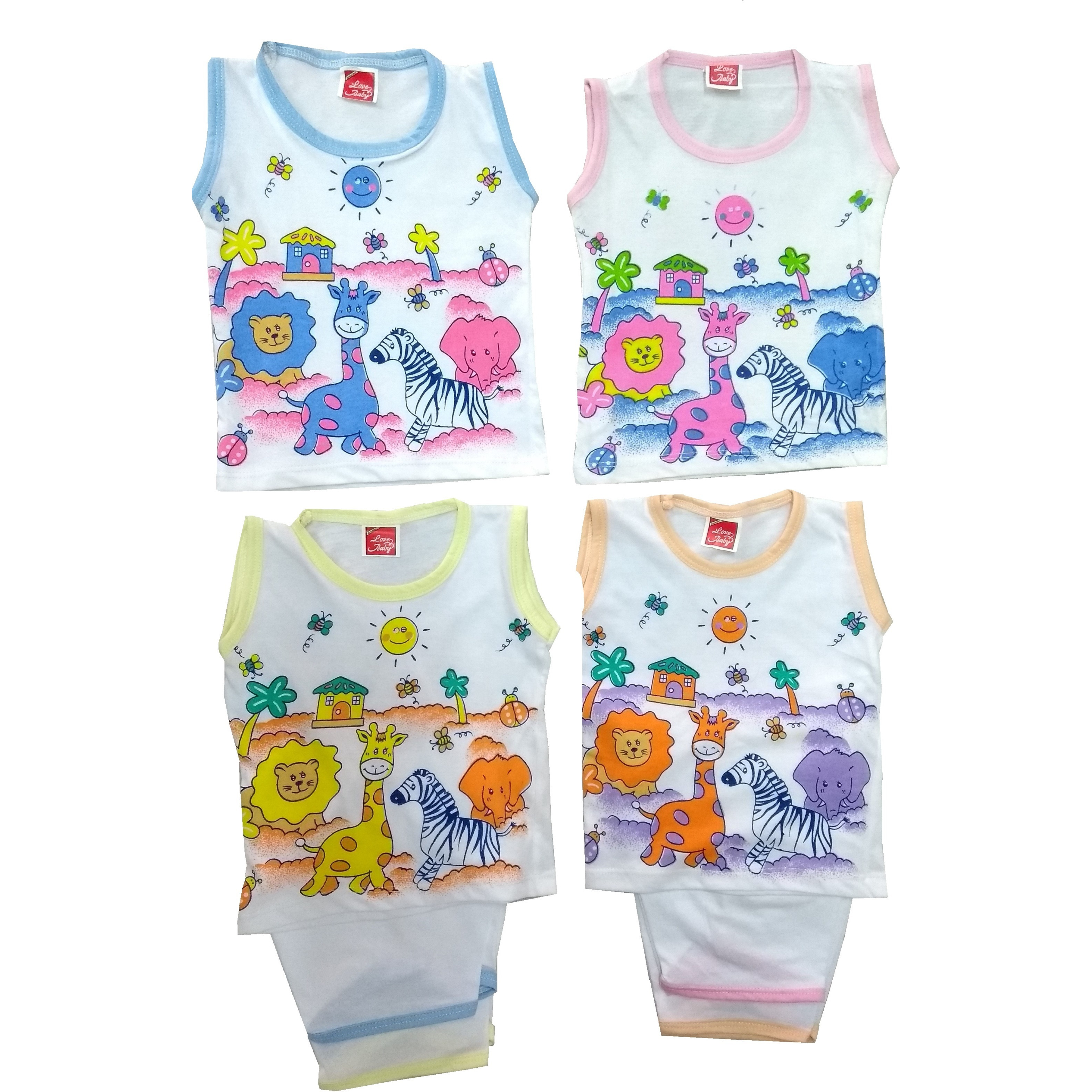 Love Baby Organic Clothing Ink Combo Set - BC16