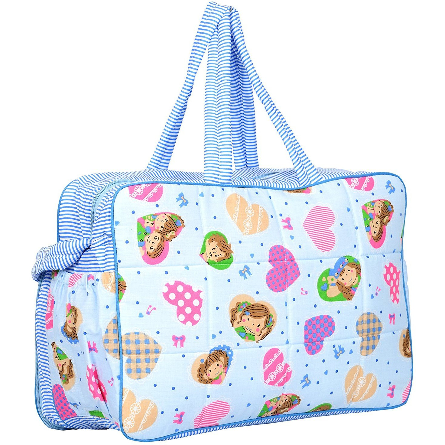 Love Baby Diper Bag Multiutility Wire bag - DBB18 Blue
