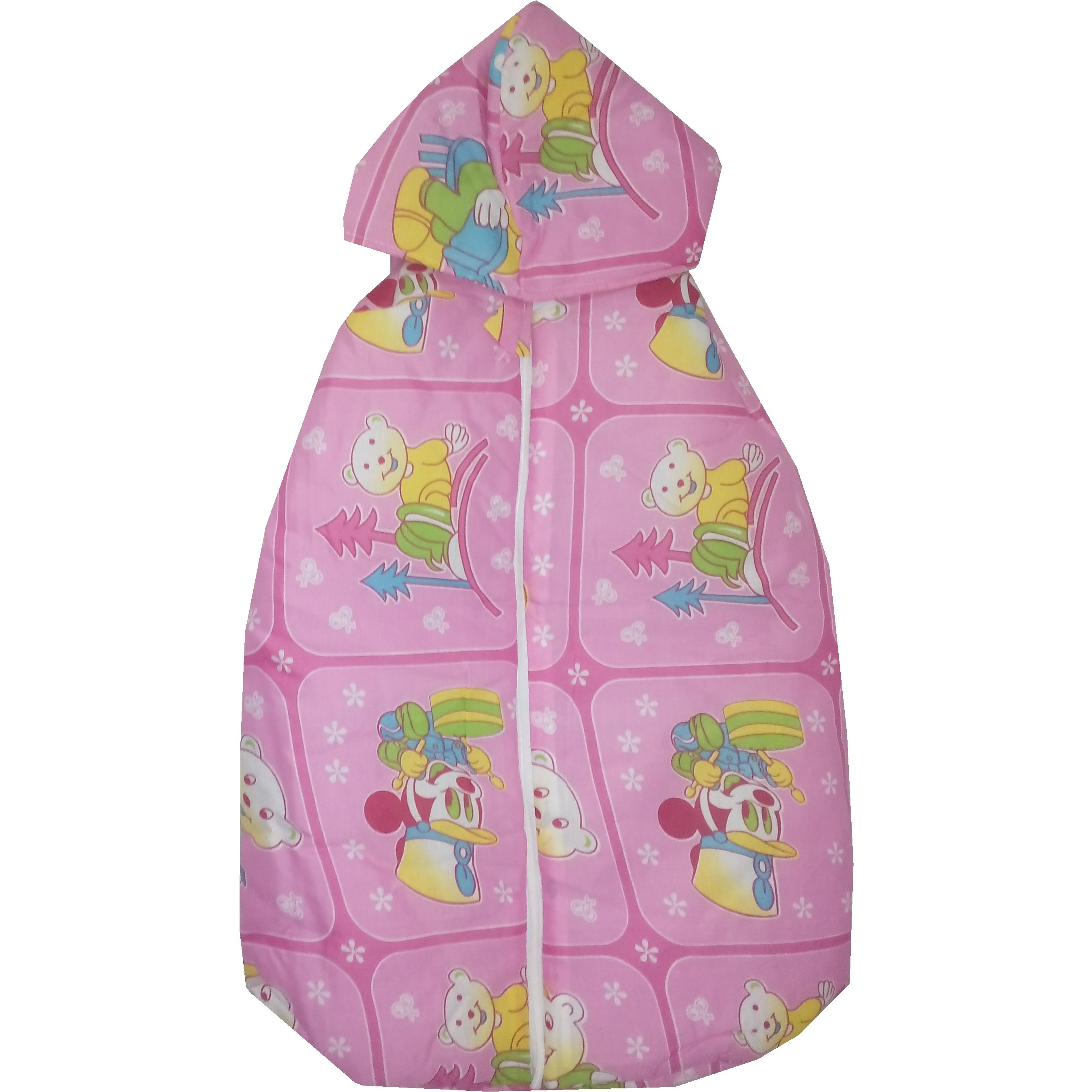 Love Baby Sleeping Bag With Zip - 501 Pink