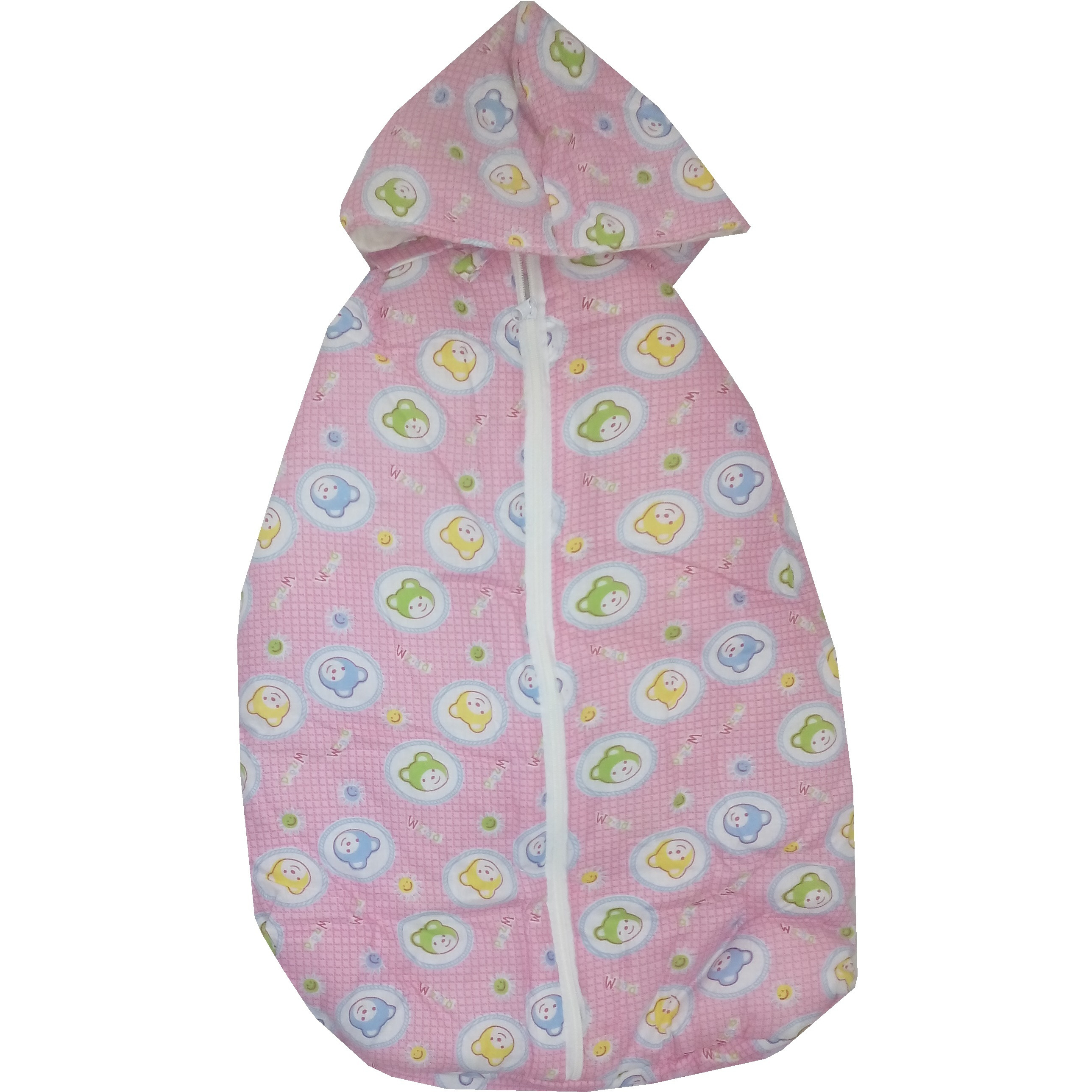 Love Baby Sleeping Bag With Zip - 501 Pink P1
