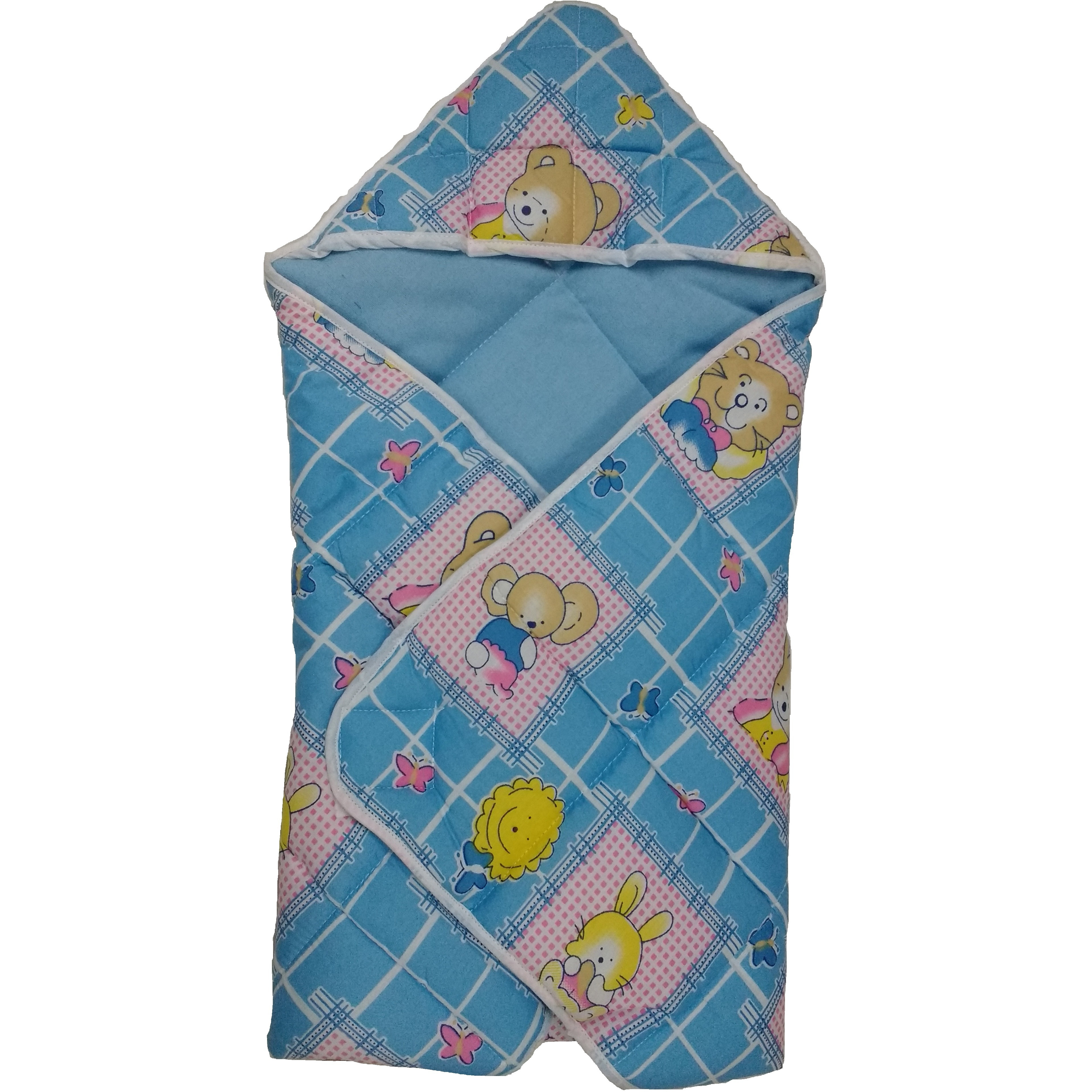 Love Baby Cotton Bath Dryrobe - 565 Blue