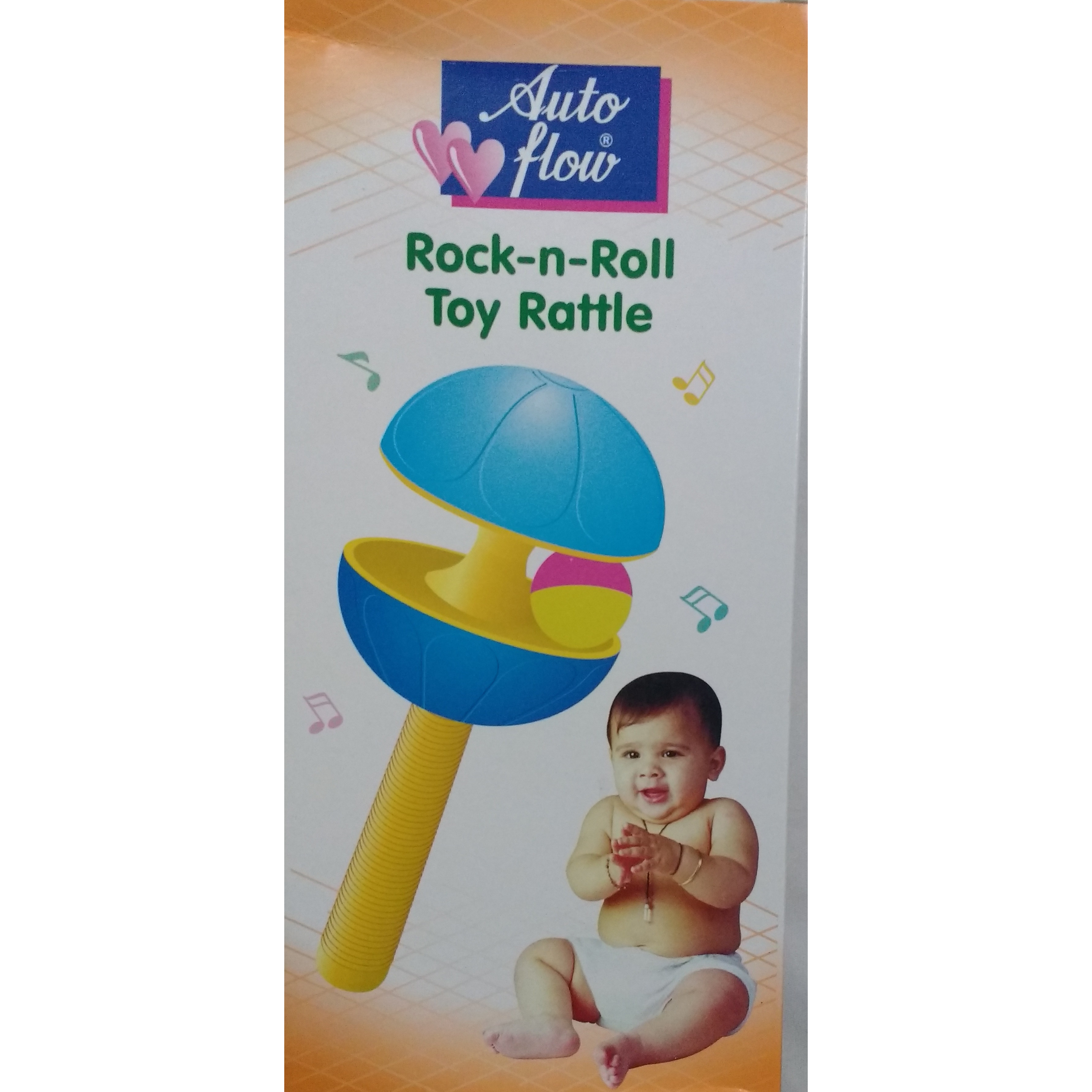 Auto Flow Rattle Toy - Rock-N-Roll - BT23 Combo Green