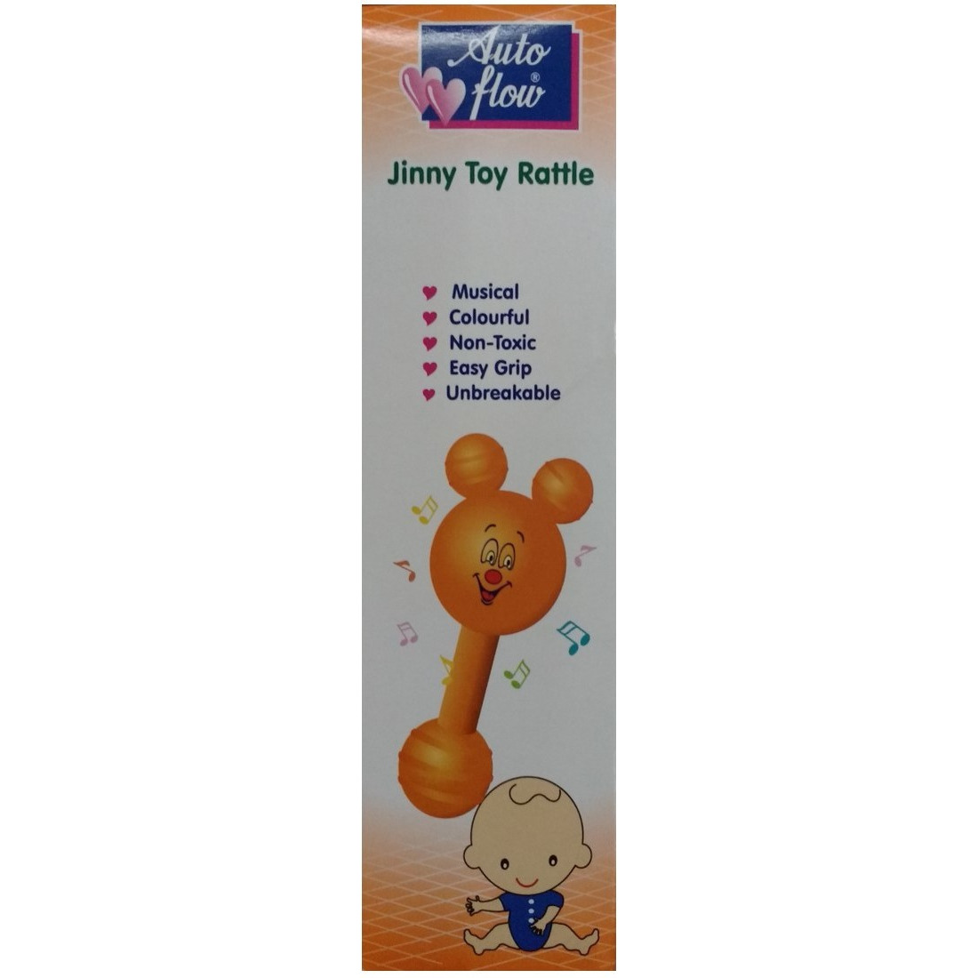 Auto Flow Rattle Toy - Jinny Toy - BT27 Combo Blue